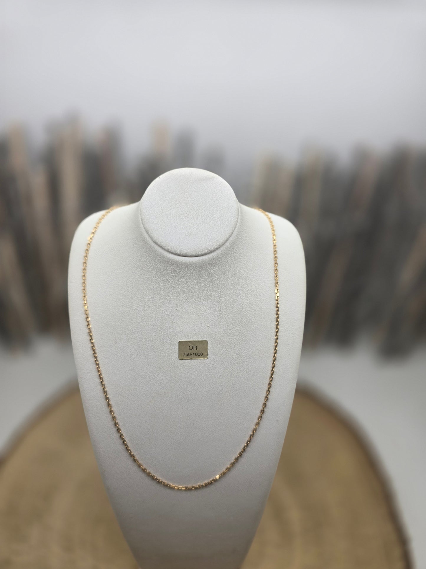 Collier Princesse en Or Jaune 18K 3.77 Grs