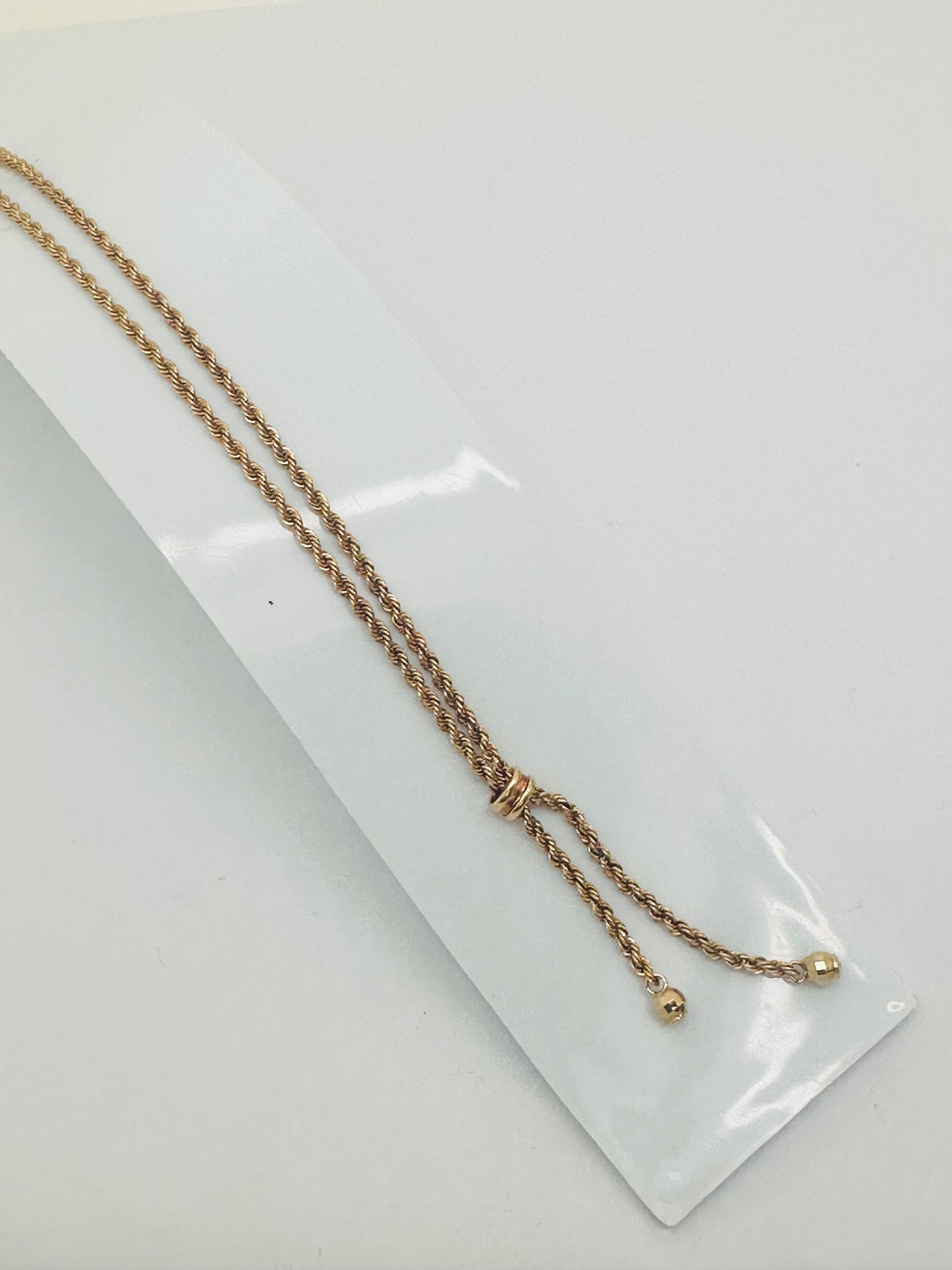 Collier Princesse en Or Jaune 18 Carats – 44 Cm