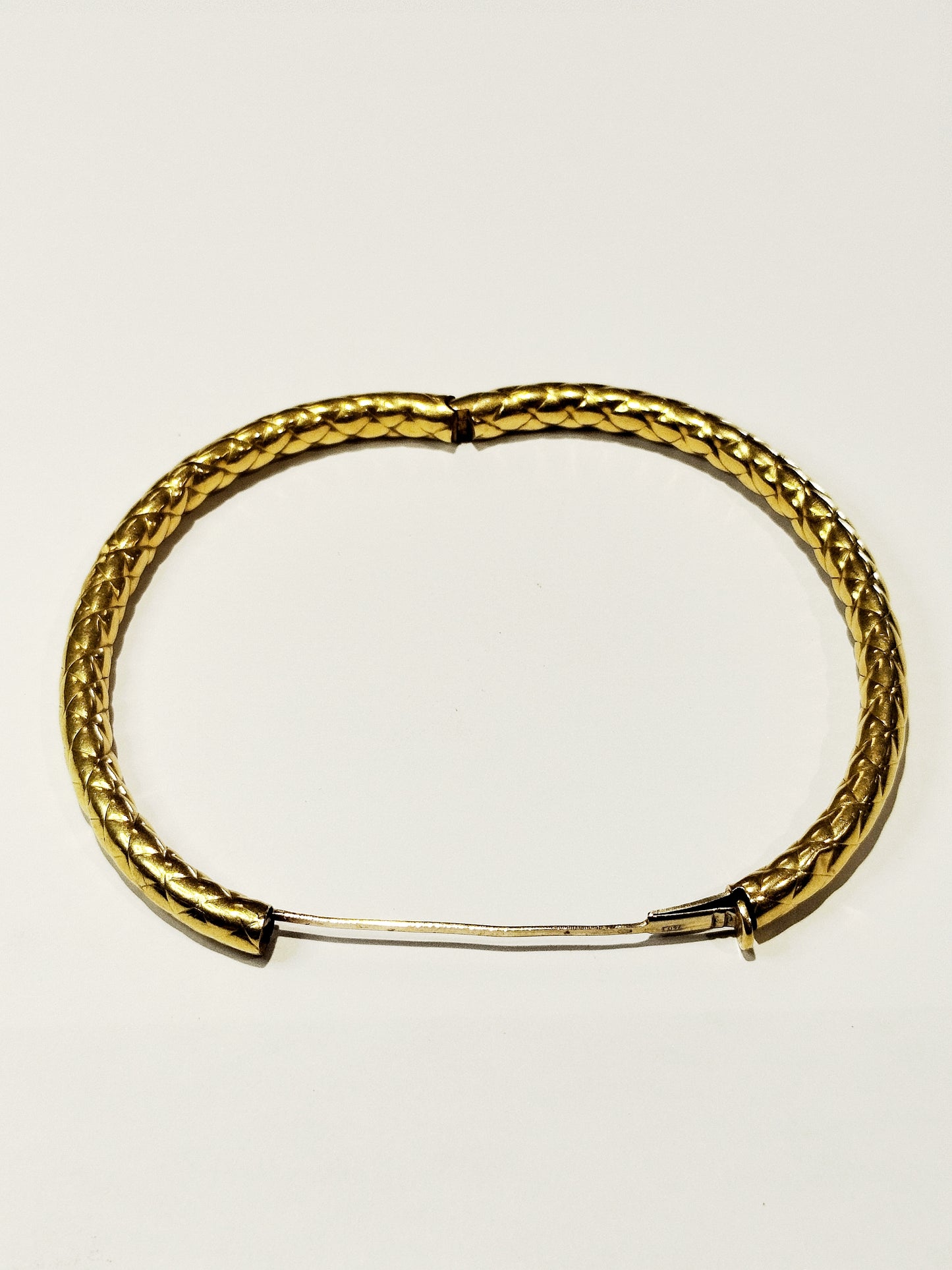 Bracelet Jonc en Or Jaune 18K 12.66 Grs