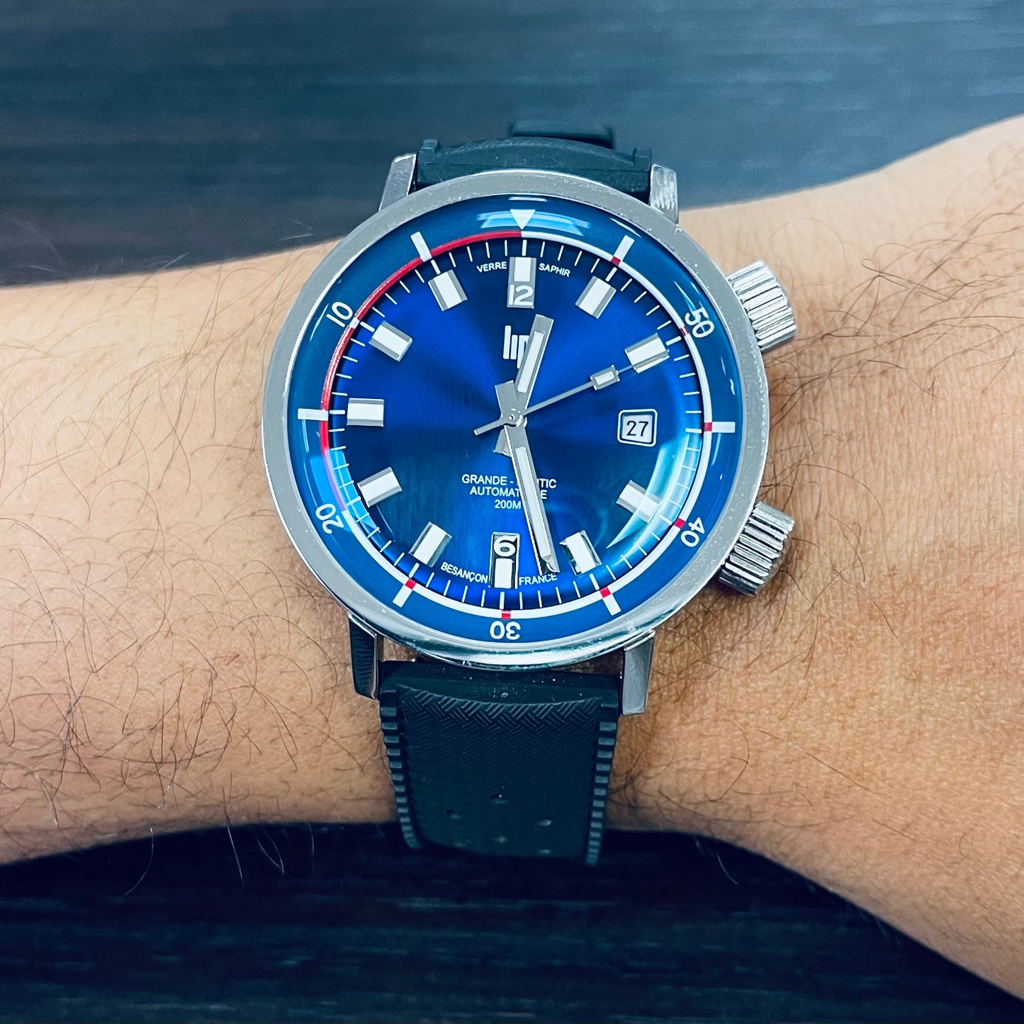 Montre LIP Grande Nautic-Ski 2025 Automatique Acier 40mm