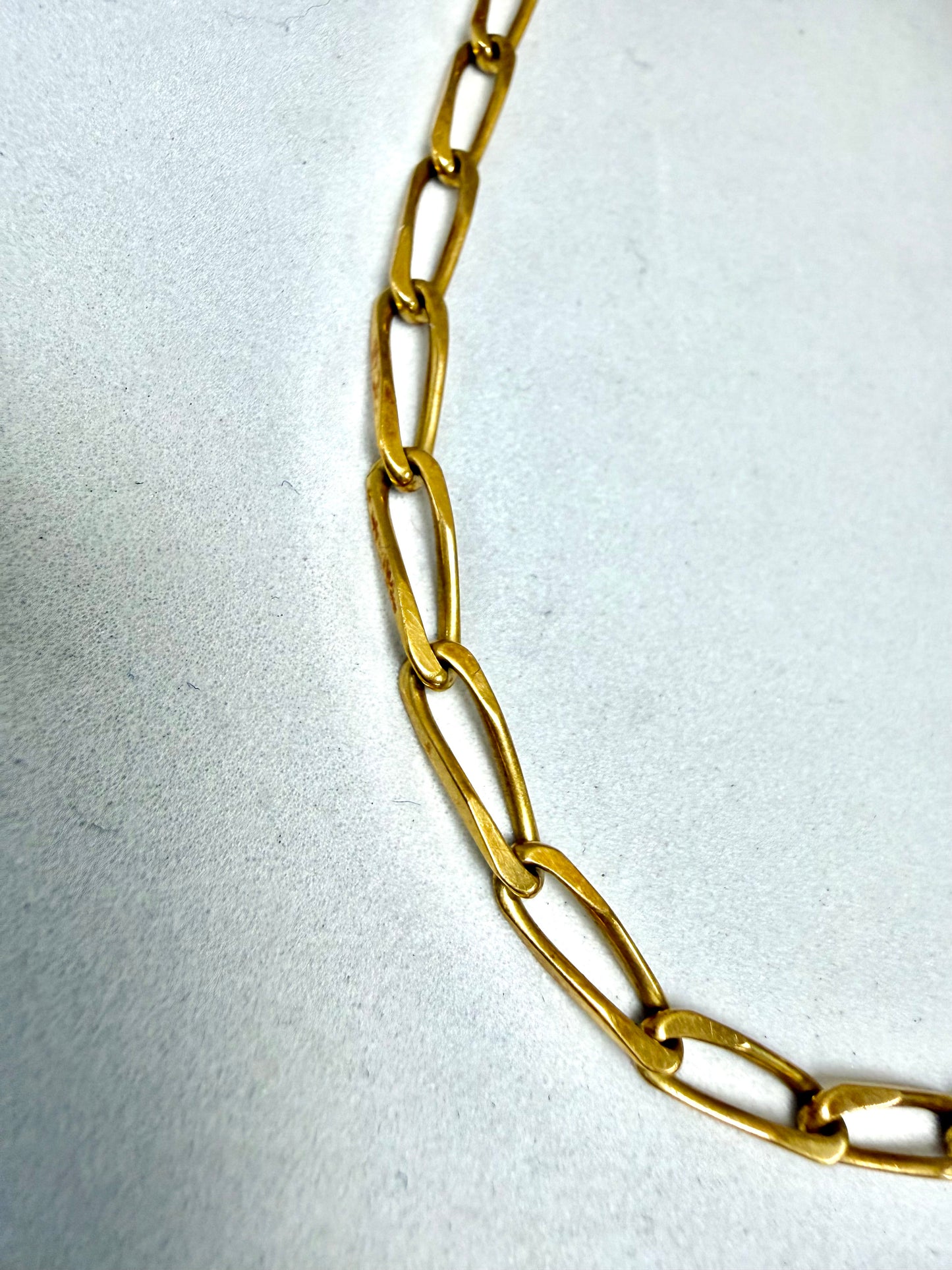 Collier chaine homme or jaune 18K 25.45 Grs
