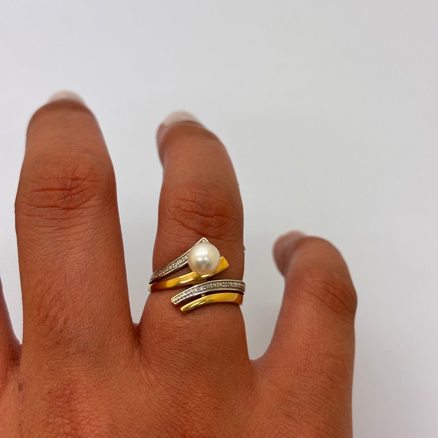 Bague en Or Jaune 18K - Taille 51