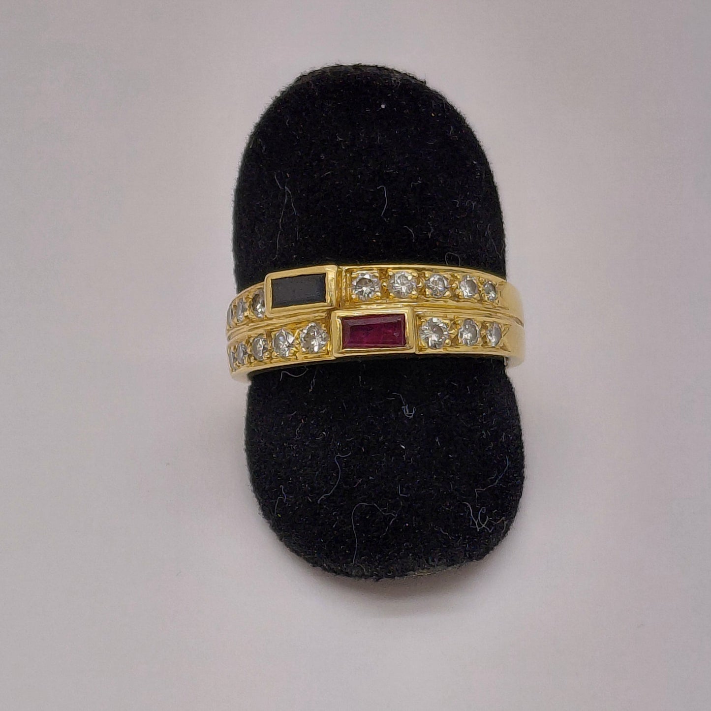 Bague Or Jaune 18K Taille-56