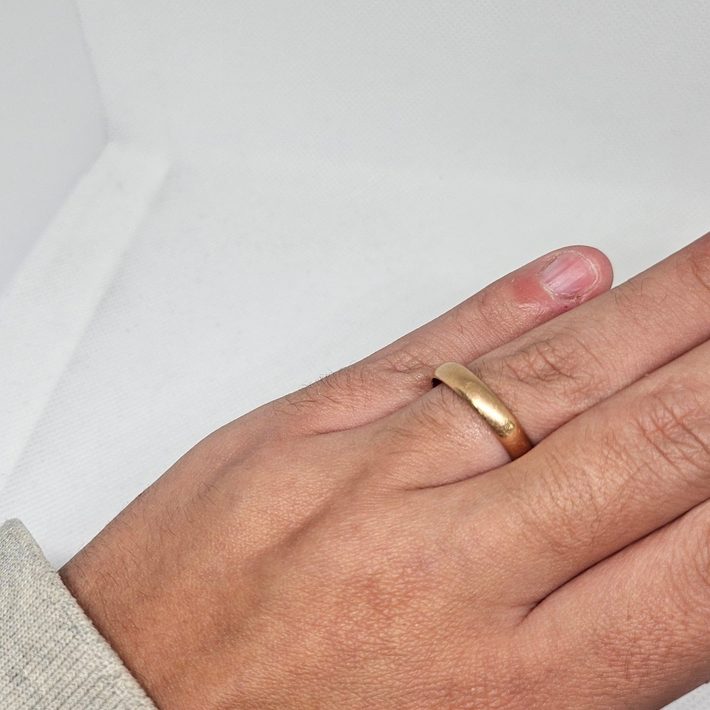 Bagues Alliance Or Jaune 18 Carats Taille 60