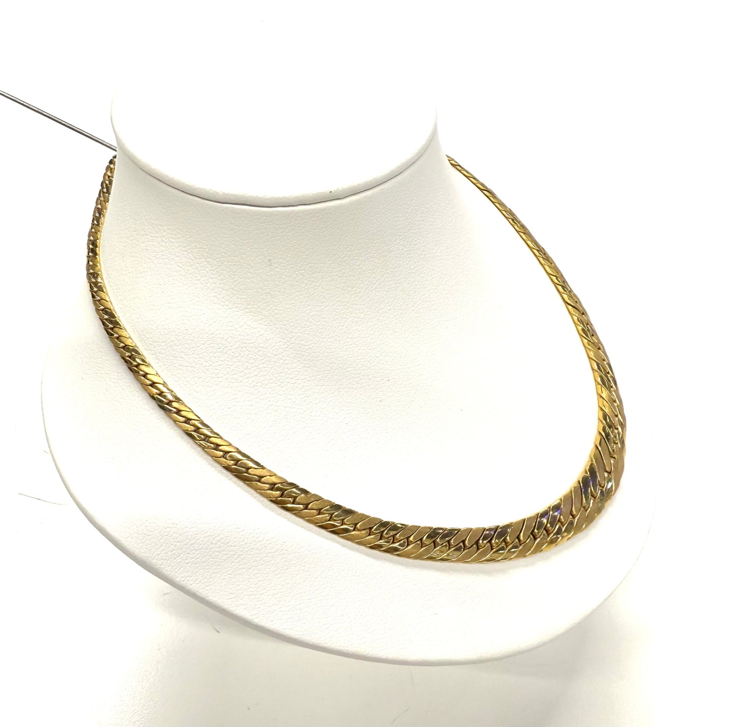 Collier Ras du Cou Or Jaune 18k 13.04 Grs