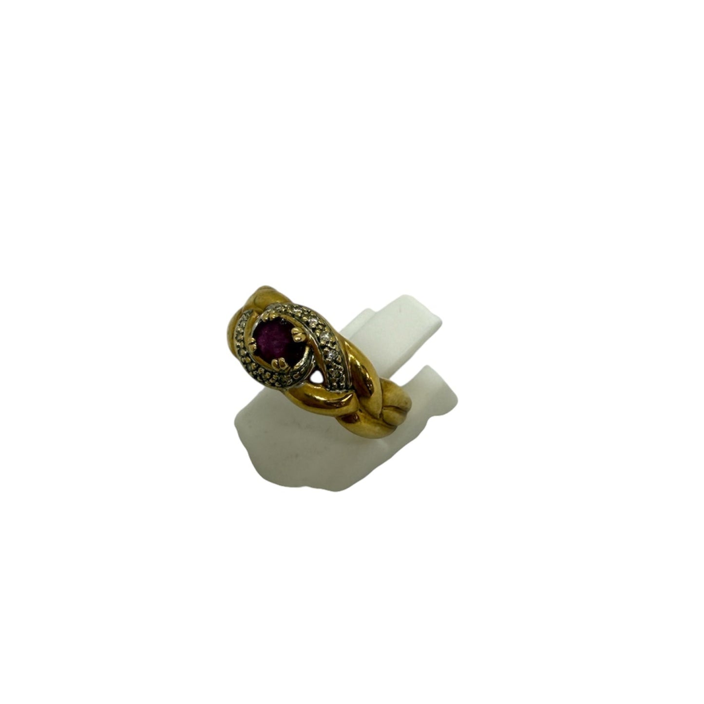 Bague en Or Jaune 18K Taille-52