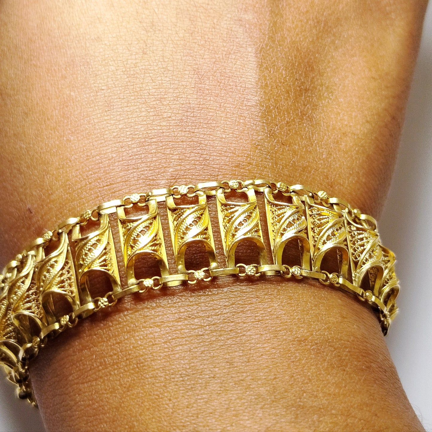 Bracelet Jonc en Or Jaune 18K 21.30 Grs