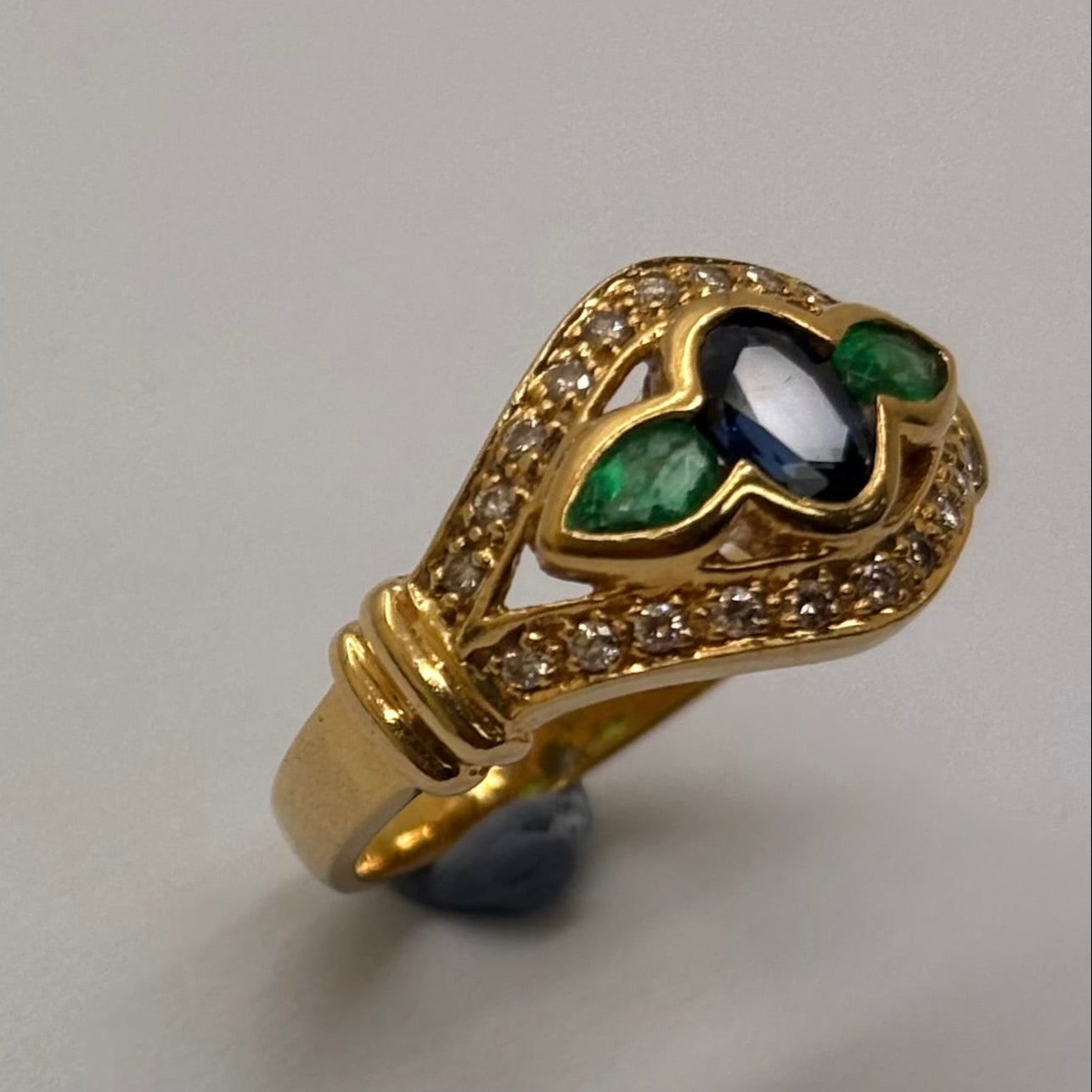 Bague en or jaune 18K Taille-54