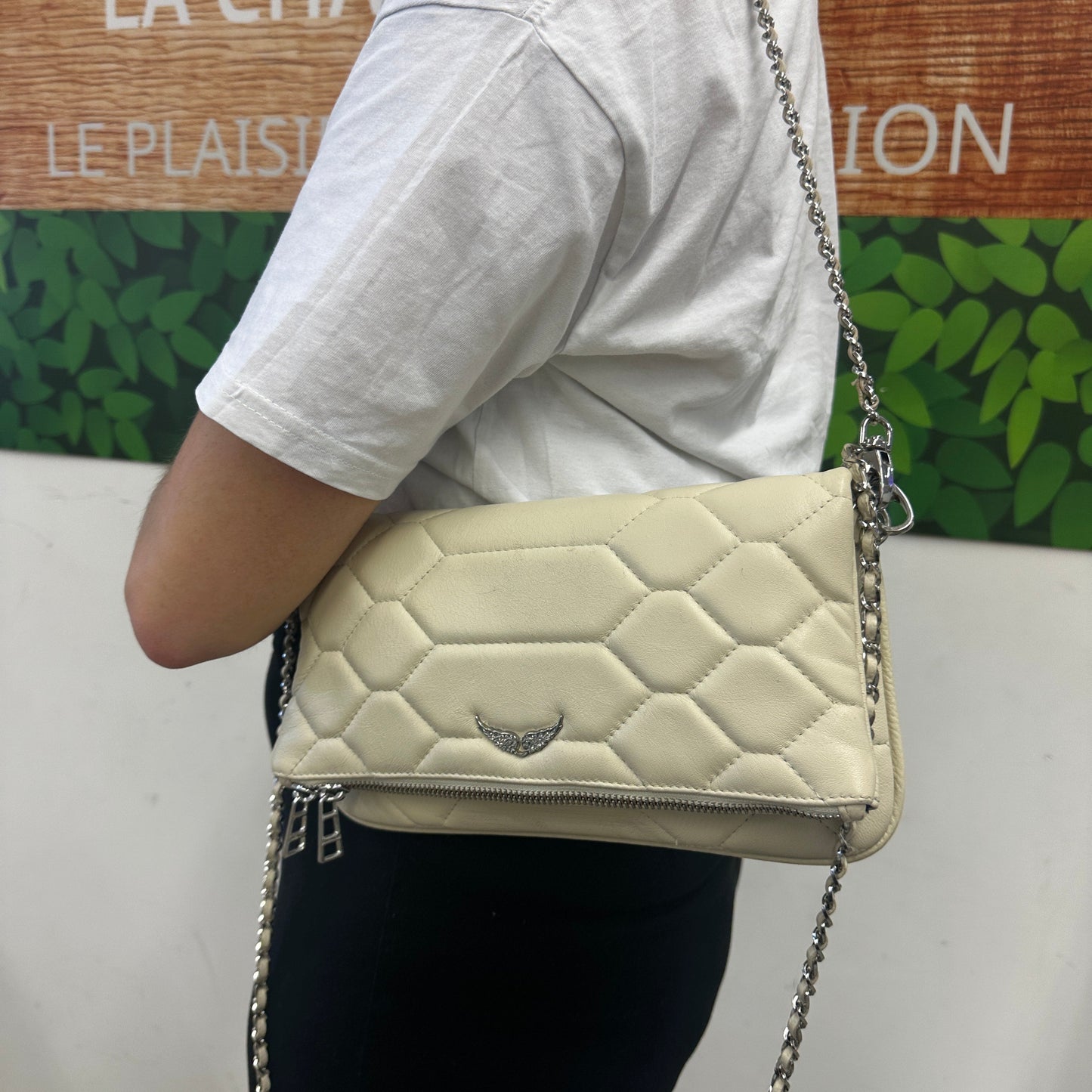 Zadig & Voltaire Rock Nano - Sac à Bandoulière en Cuir
