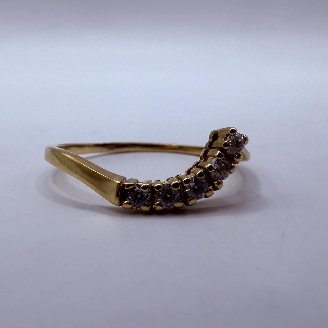 Bague en or jaune 18K Taille-60