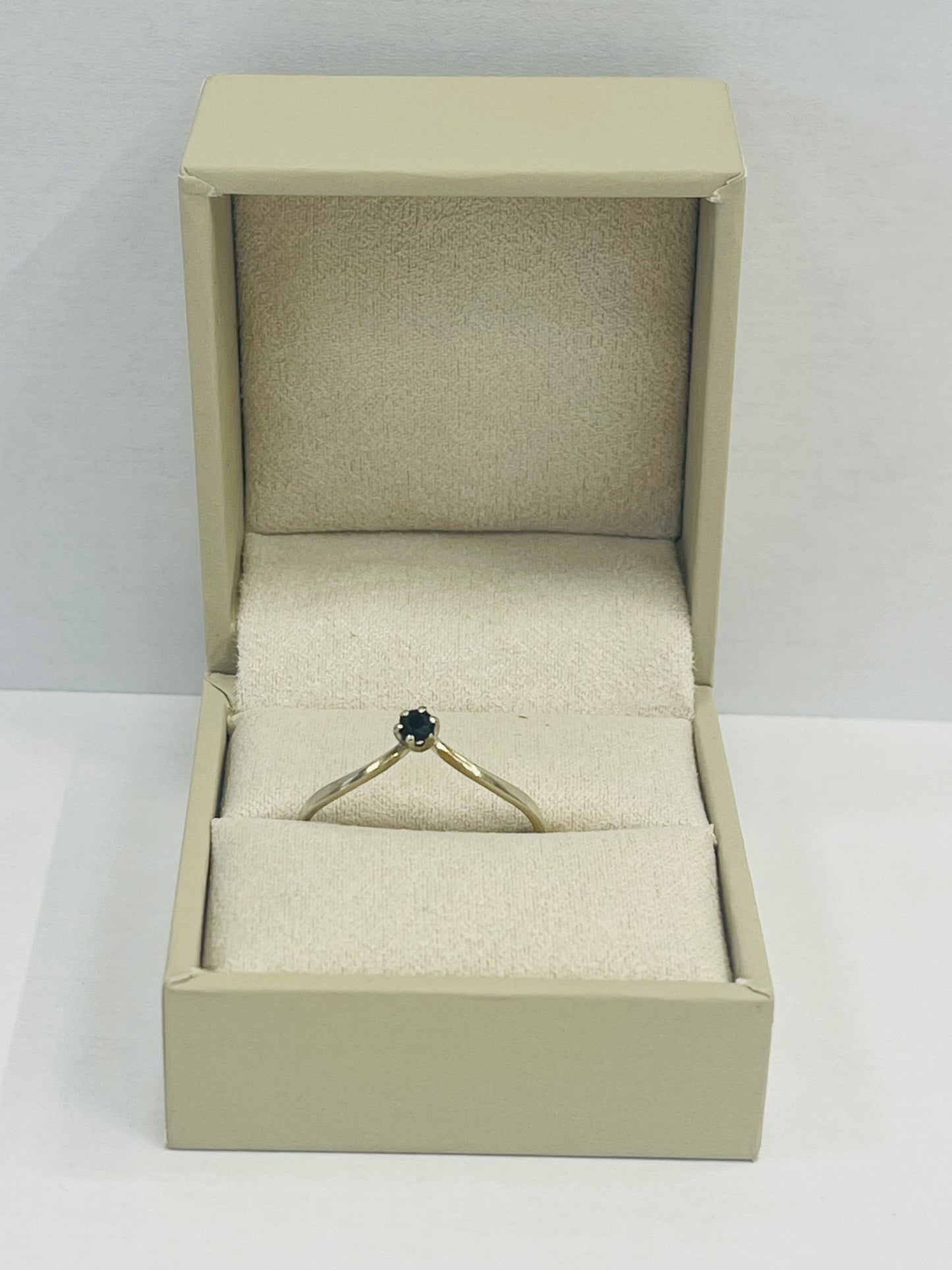 Baguette en Or Blanc 18K Taille-57