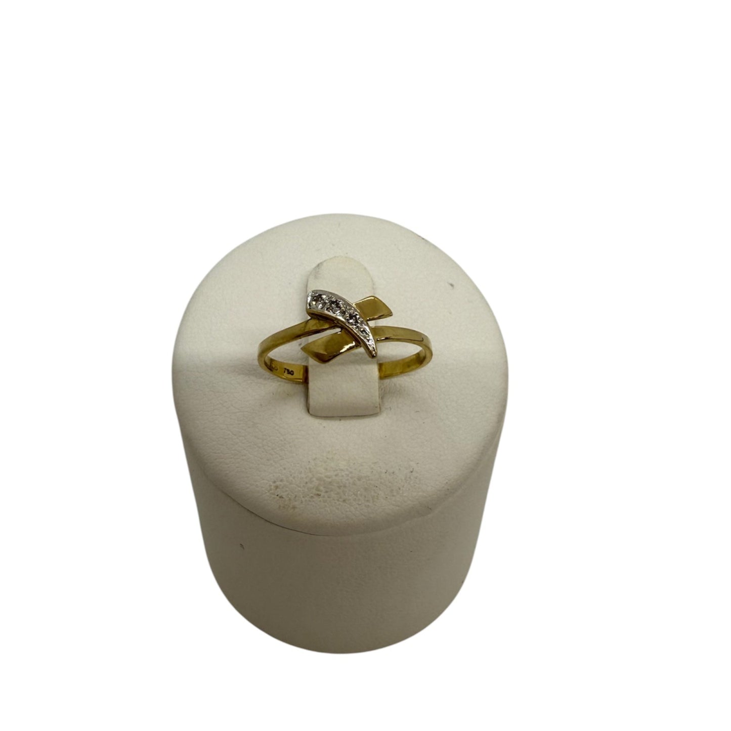 Bagues en Or avec Diamants 18K Taille-52
