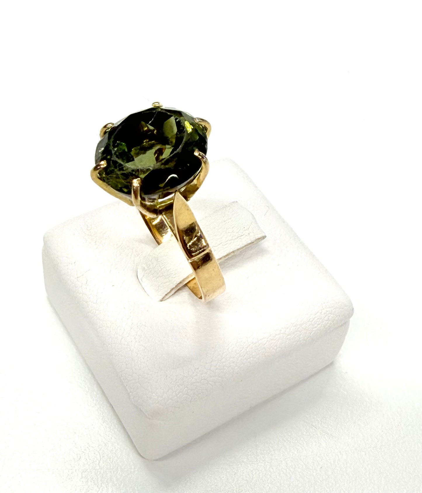 Bague Or Jaune avec Jade