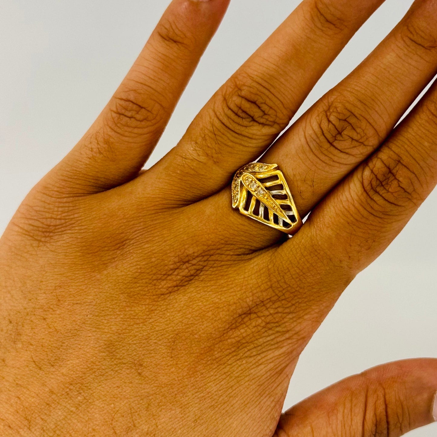 Bague en Or Jaune Taille-55