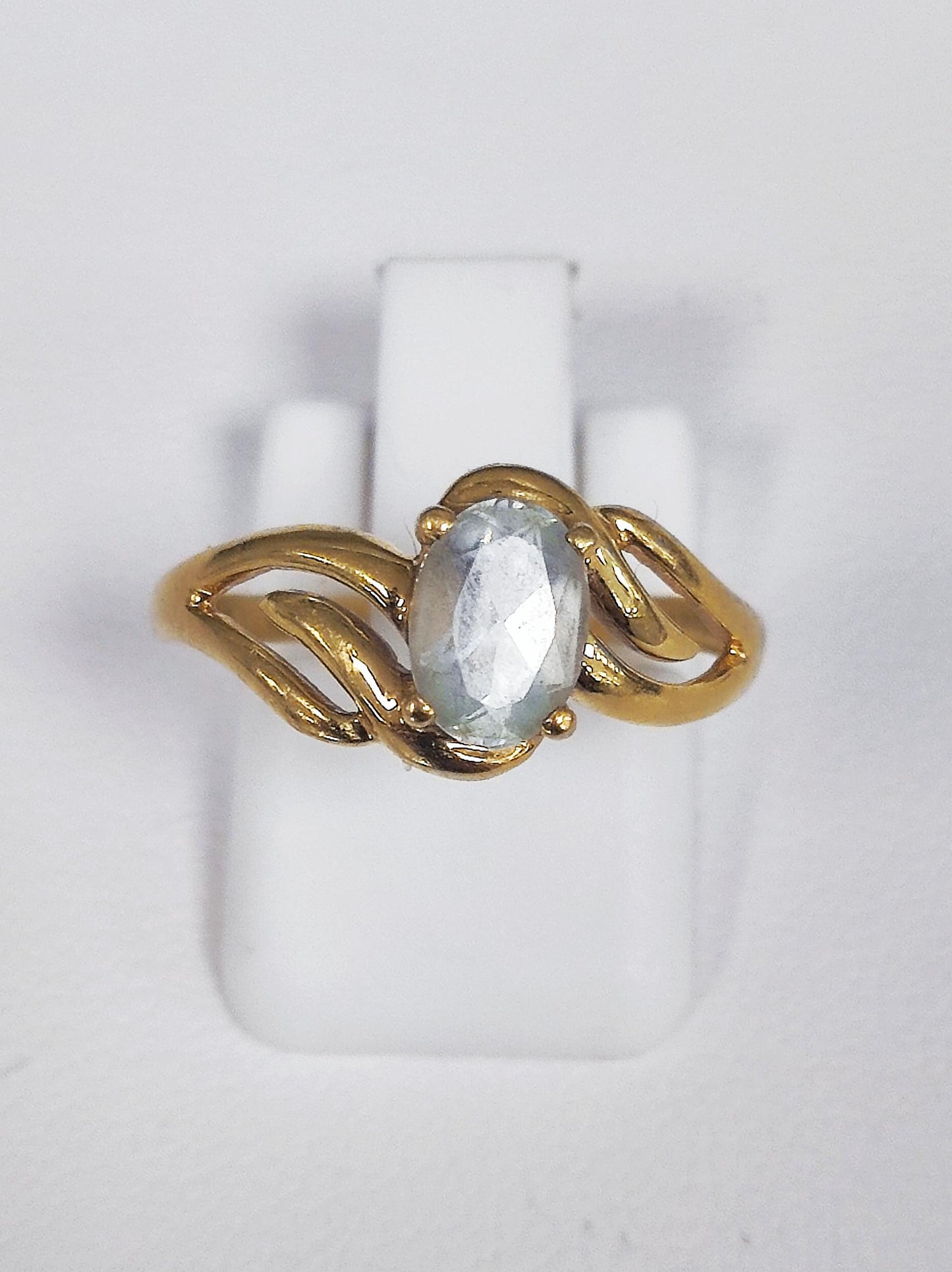 Bague en Or jaune 18K Oxyde de zirconium