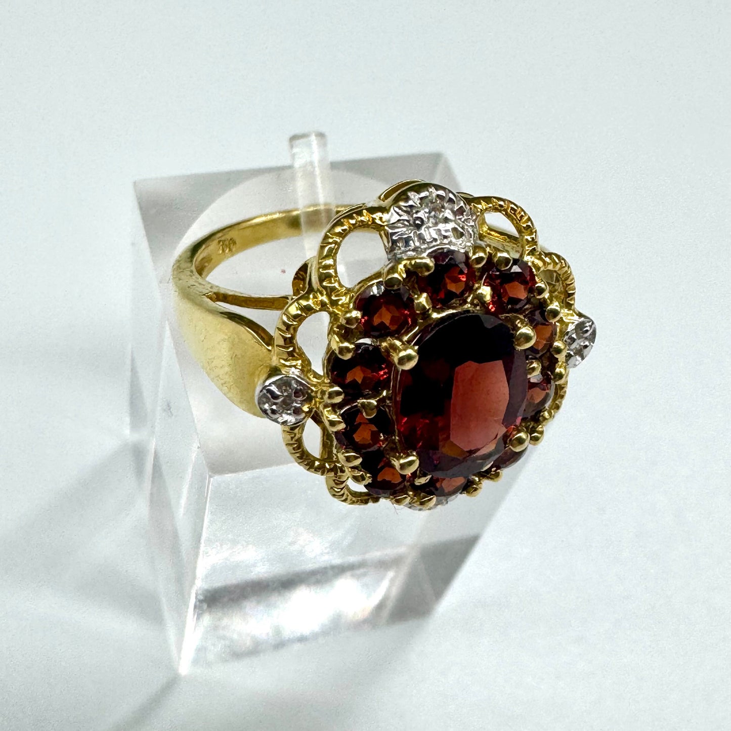 Chou Bague Or Jaune 18K Taille-52