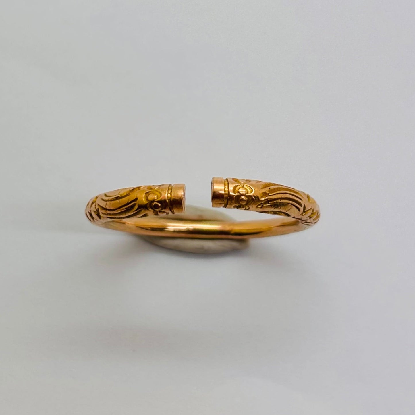 Bague en Or Jaune 18K Taille-51