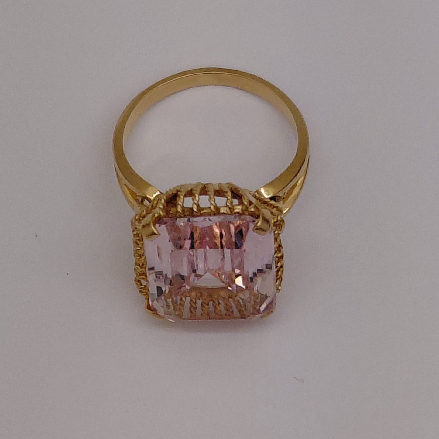 Bague en Or Jaune 18 Carats Taille -54
