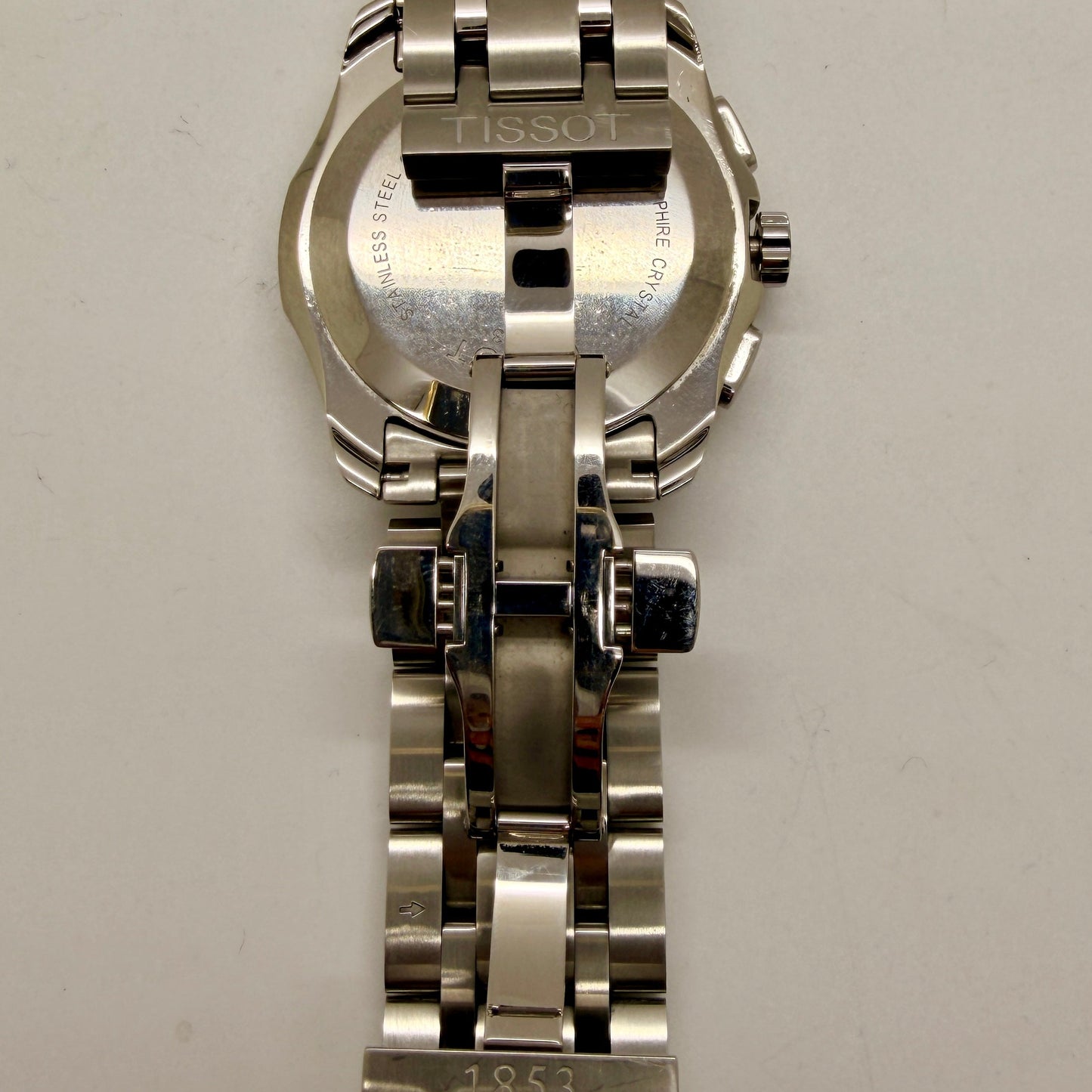 Montre Tissot Couturier Quartz Chronographe en Acier 41mm
