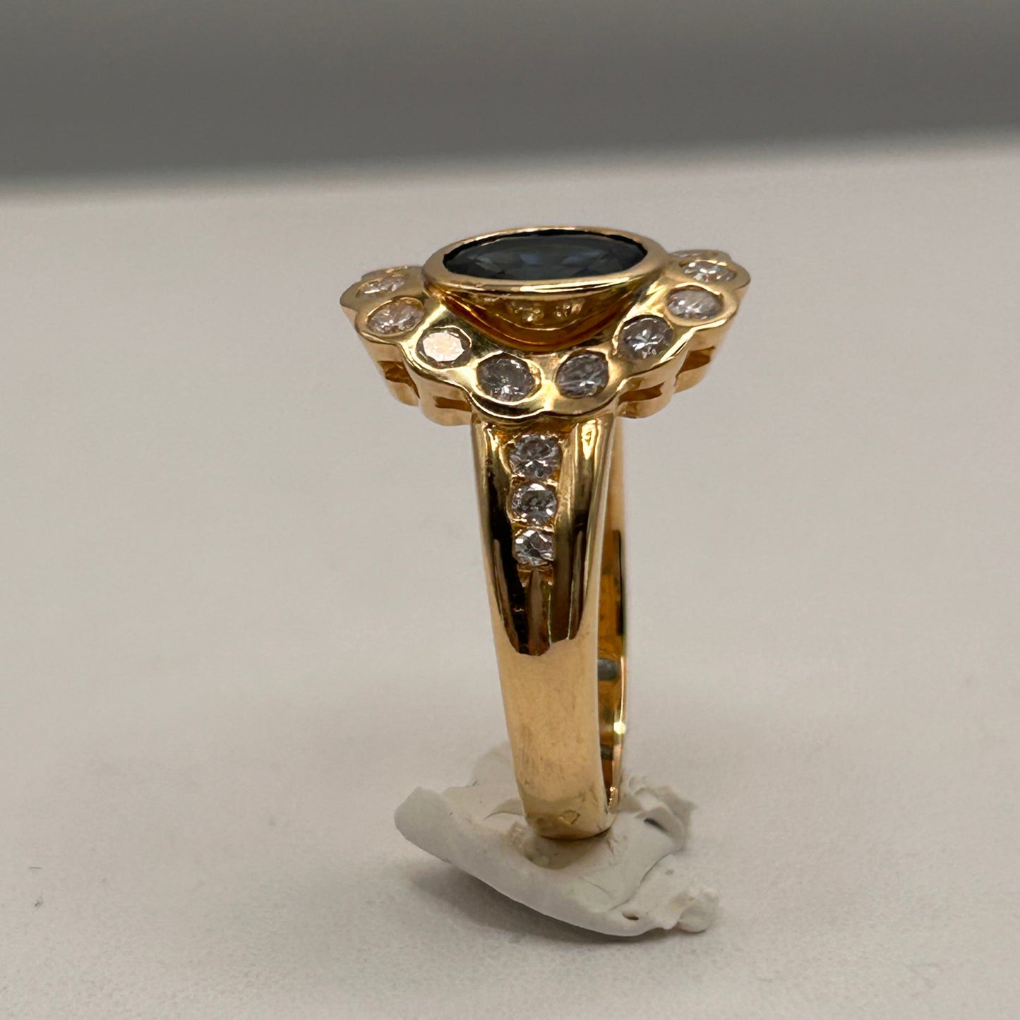 Bague en Or Jaune 18K Taille-54