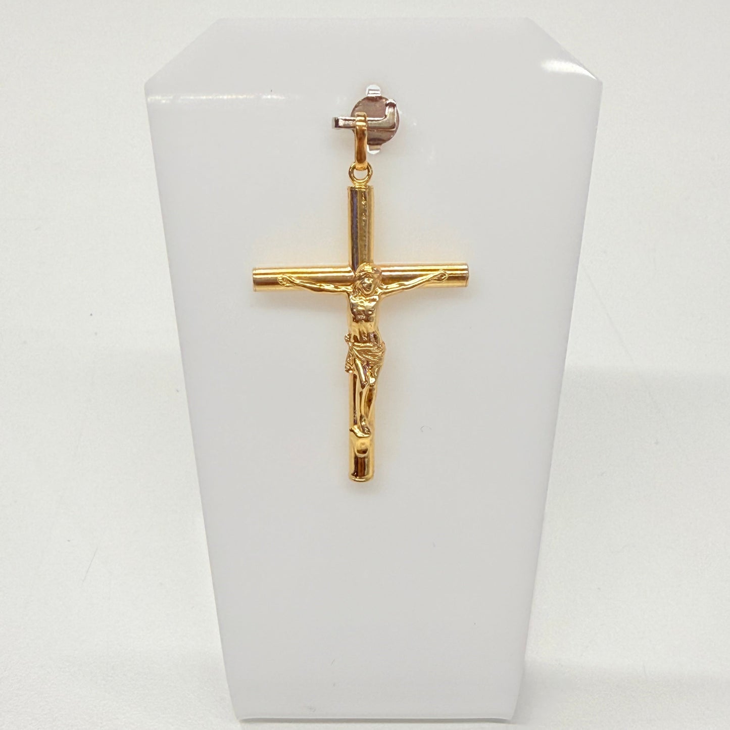 Pendentif Croix Or Jaune 18k -Poids - 1.31 Grs