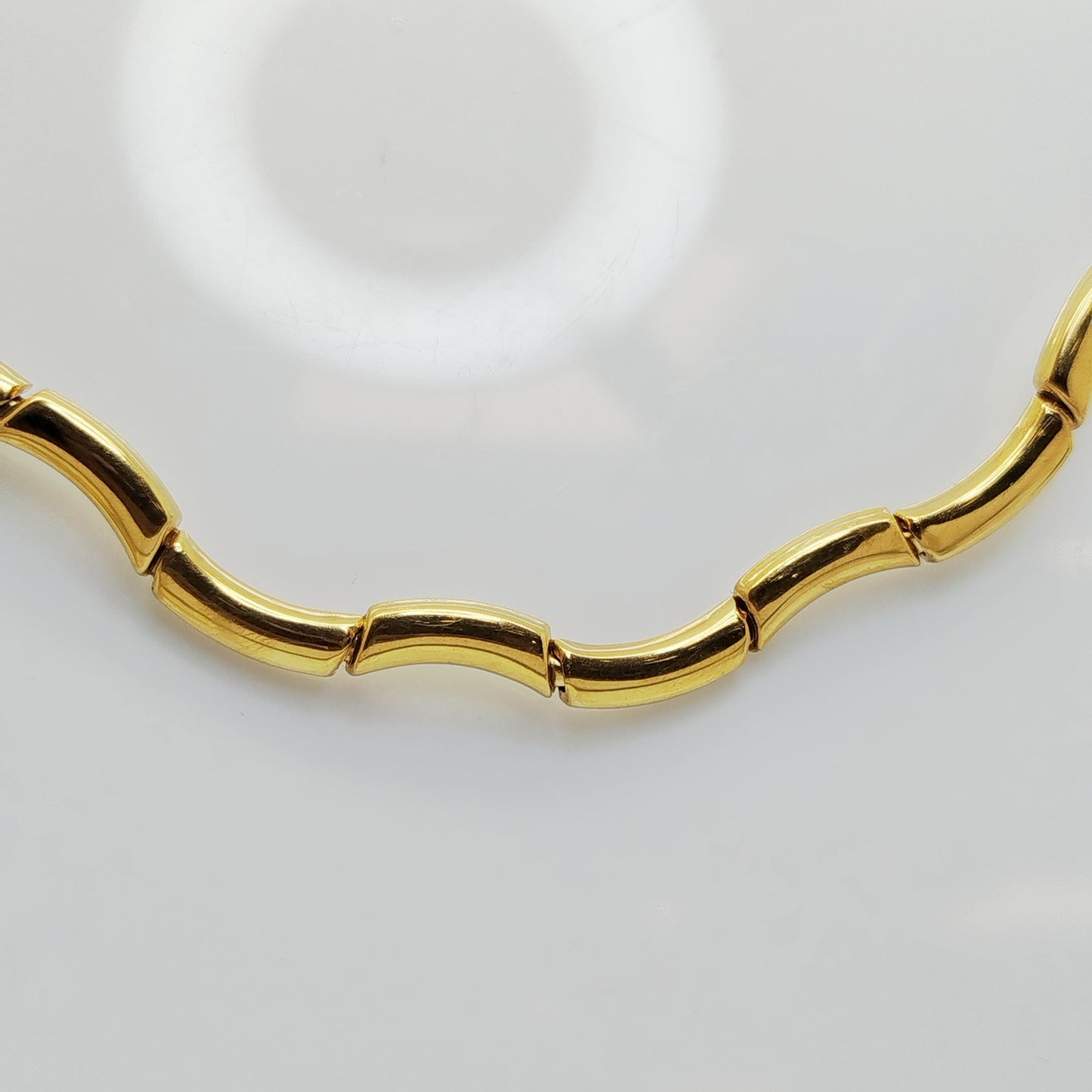 Collier Ras du Cou Or Jaune 18K - 23,90g