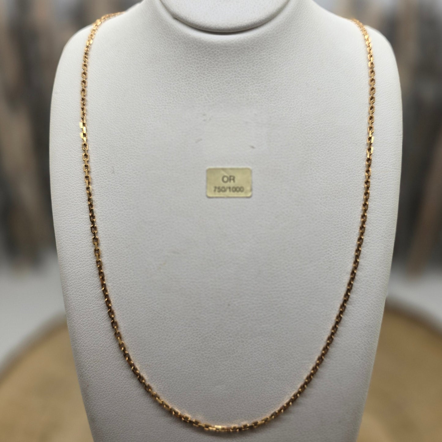 Collier en Or Jaune 18K 4.45 Grs