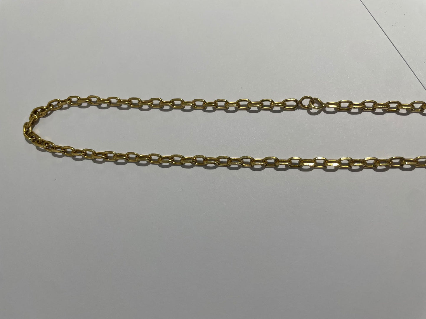 Collier Sautoir en Or Jaune 18K 46.5 Grs