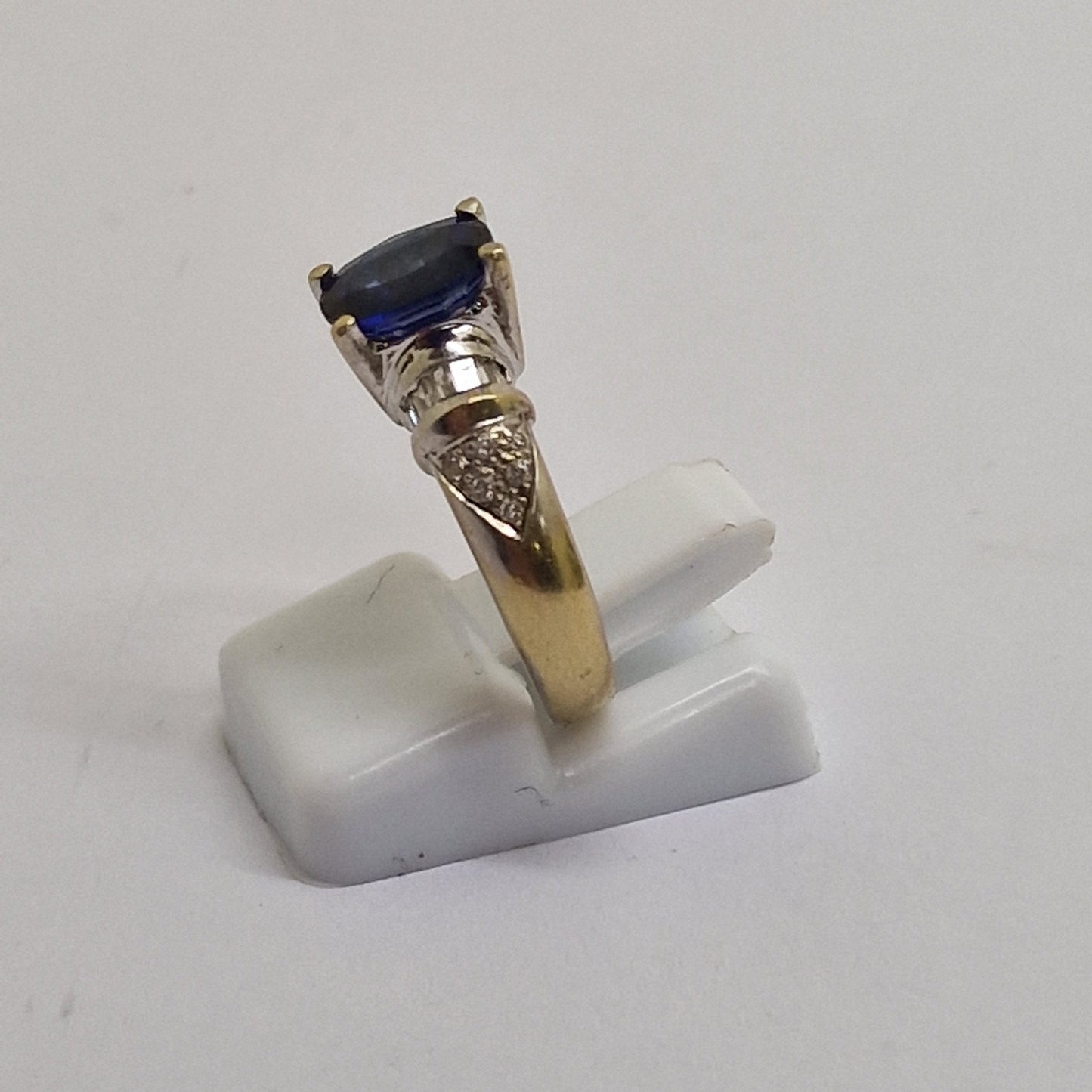 Bague Ancienne en Or Jaune 18k Taille-49