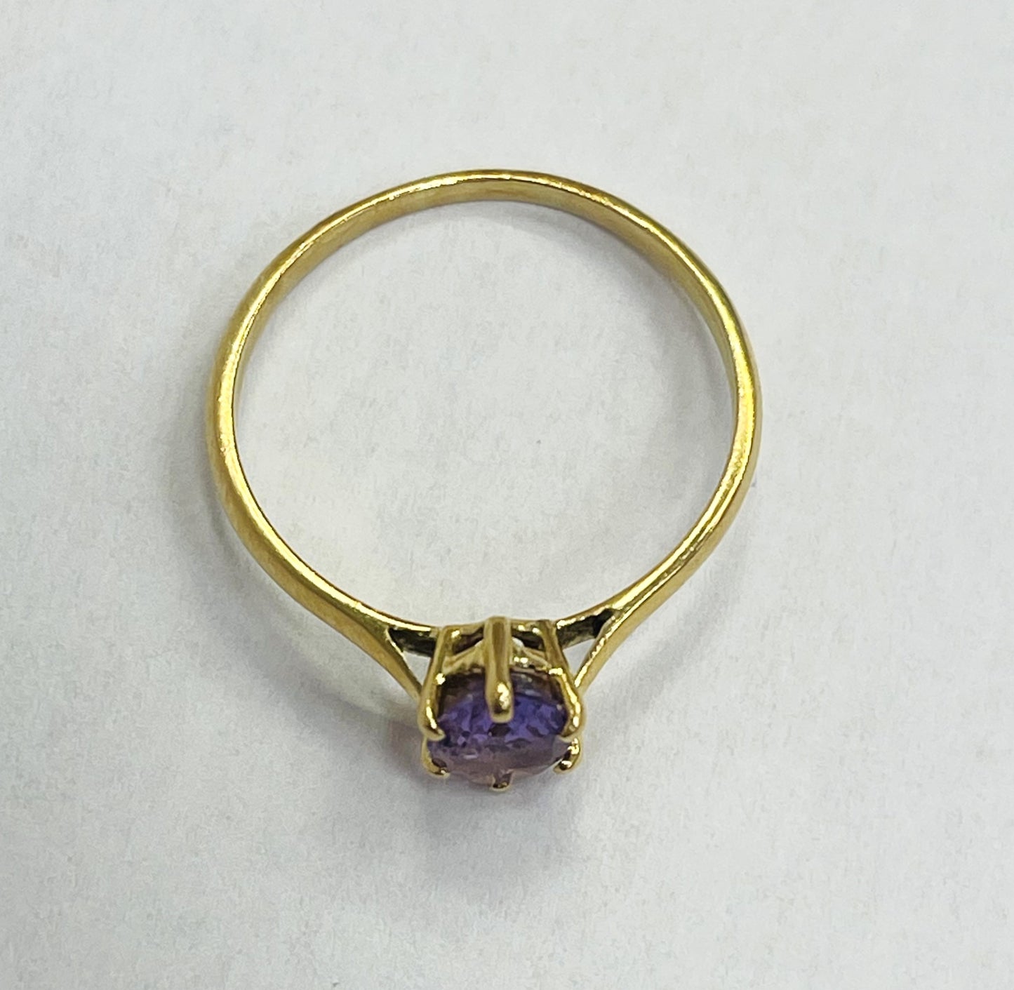 Bague en Or Jaune 18K Taille-54