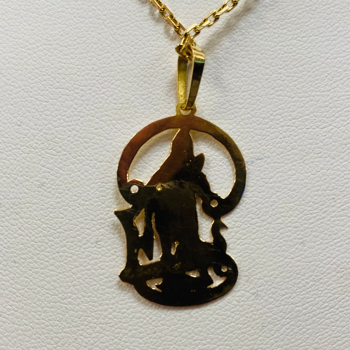 Pendentif Muruga en Or Jaune 18K symbole spirituel
