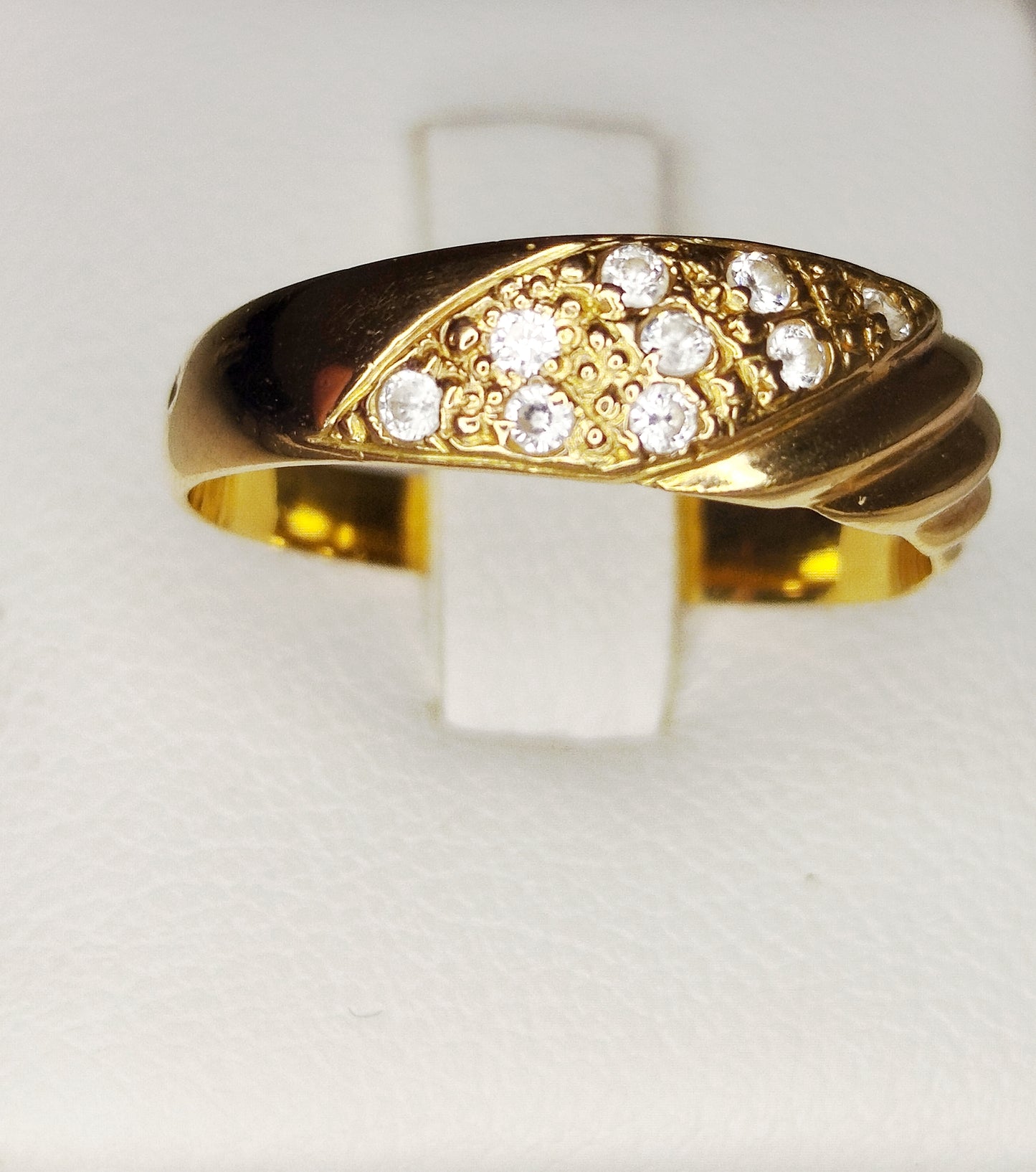 Bagues en or jaune 18K Taille-56