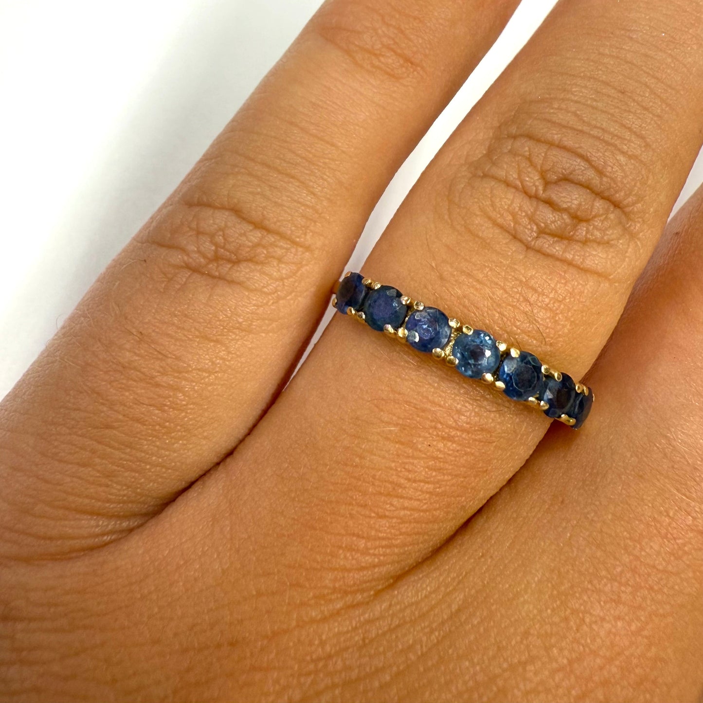 Bague Demi Tour Or Jaune 18k Taille-56