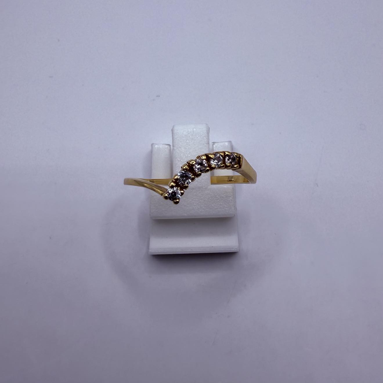 Bague en or jaune 18K Taille-60