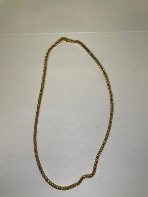 Collier Ras du Cou en Or Jaune 18K 12.12 Grs