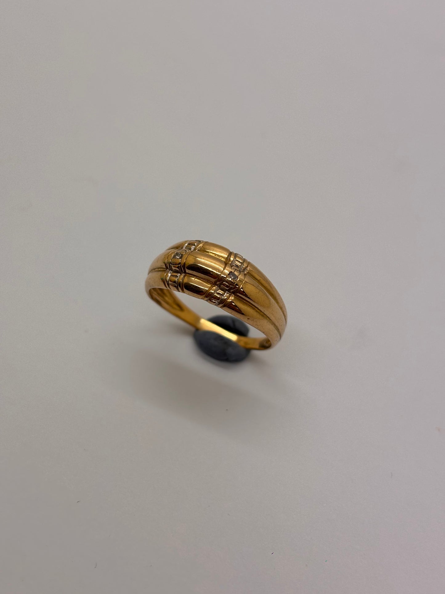Alliance en or jaune 18K Taille-56