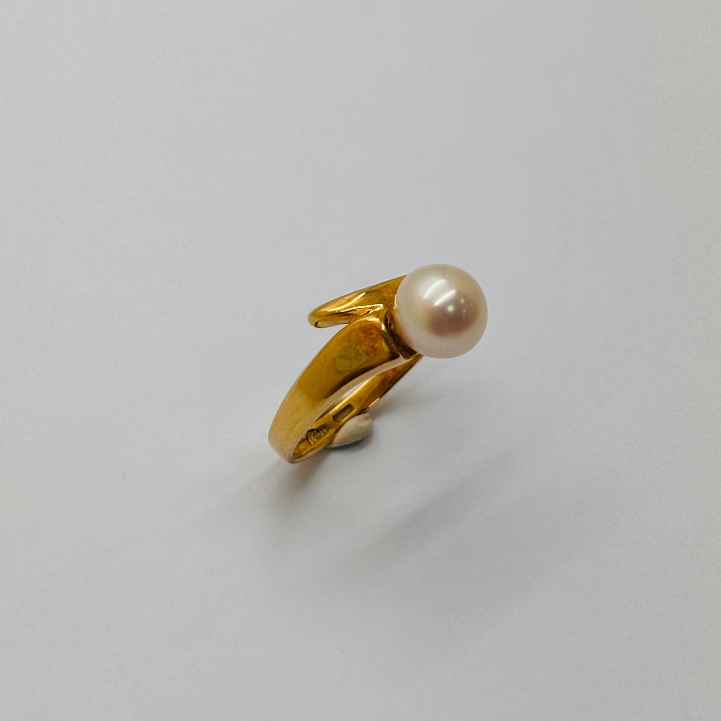 Bague en or jaune 18K Taille-51
