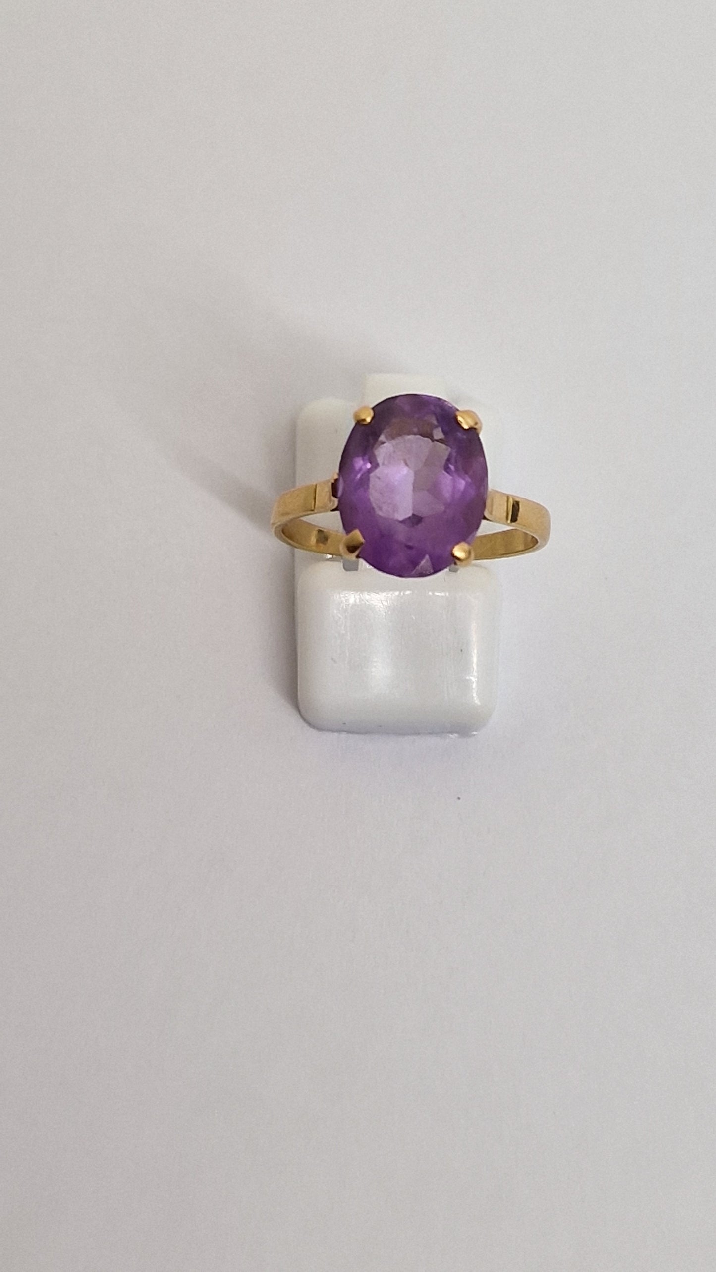 Bague en OR jaune 18K Taille-55
