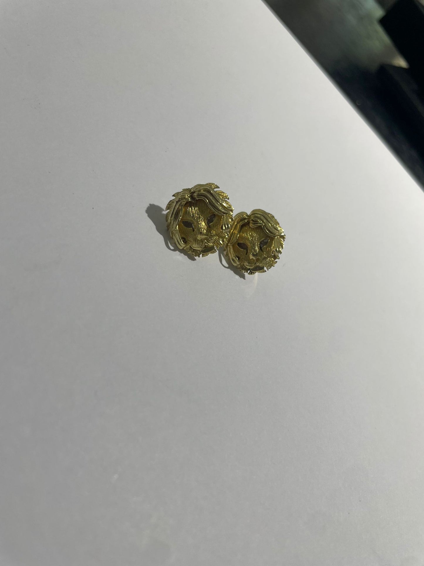 Boucles d'oreilles en or jaune 18K 8.20 Grs