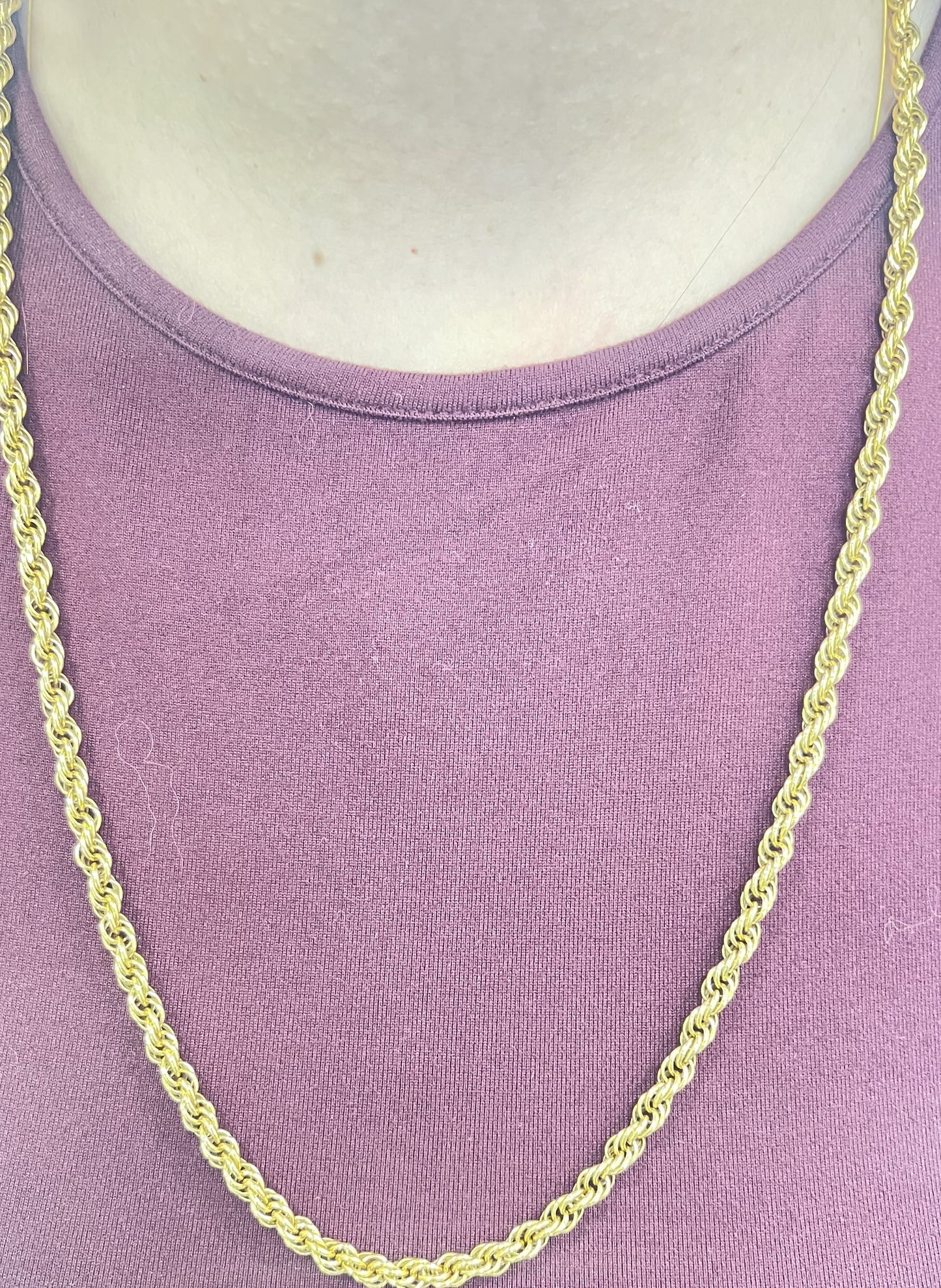 Collier Sautoir en Or Jaune 18K 13.71 Grs