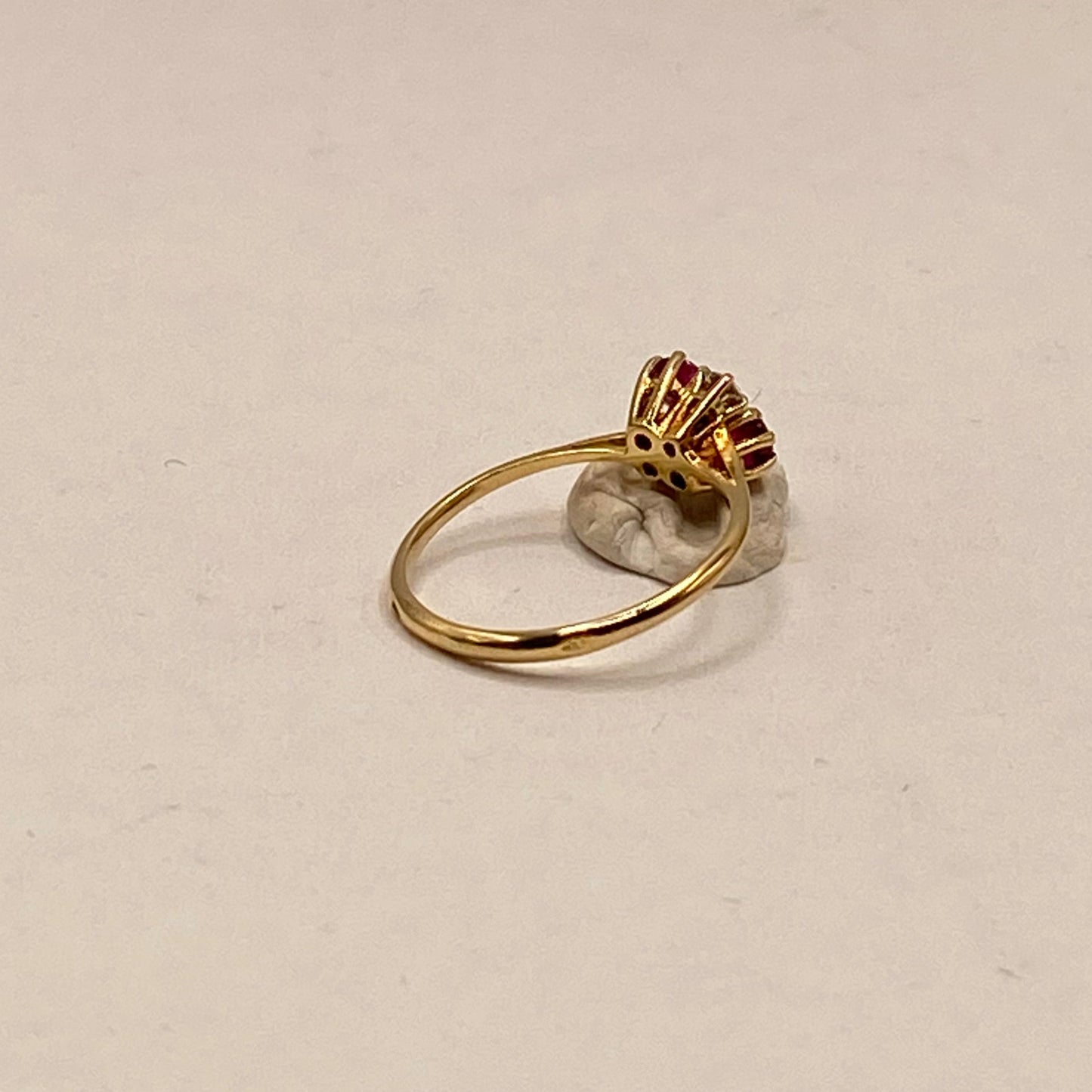 Bague en Or Jaune 18K Taille-51