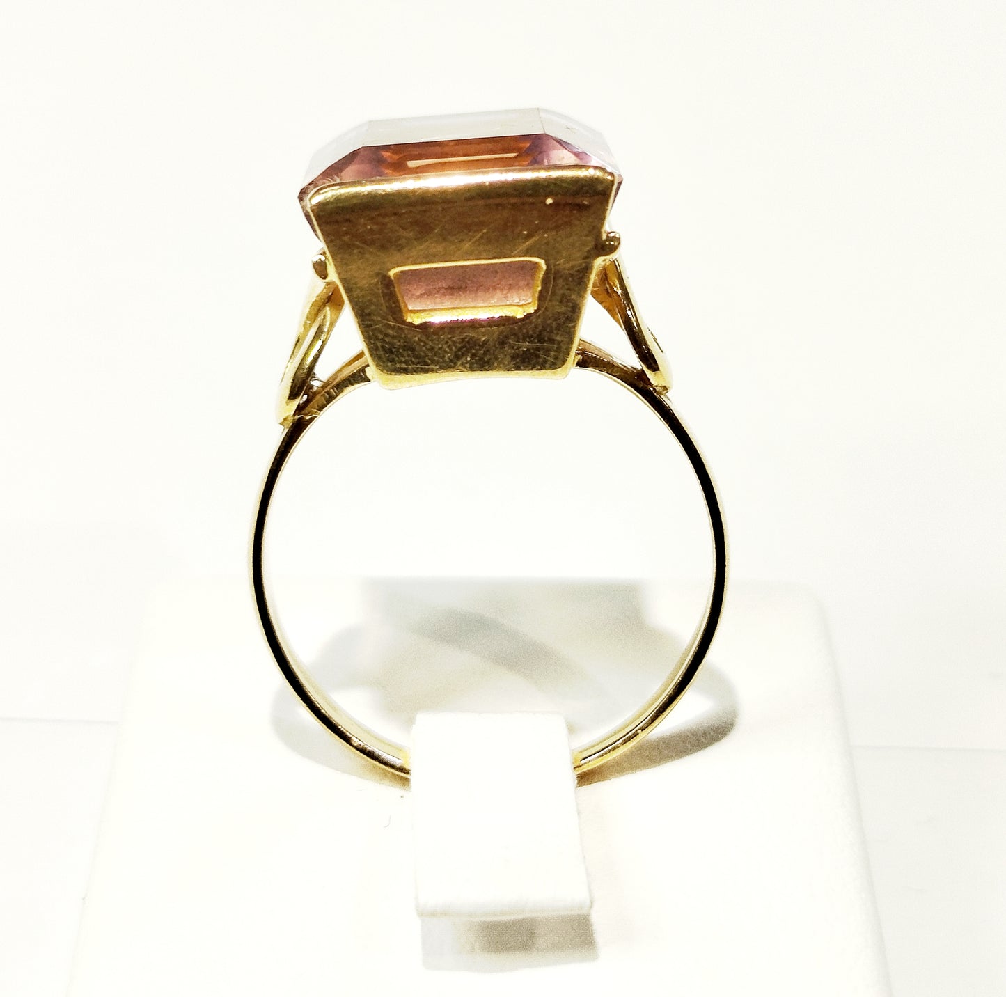 Bague en Or Jaune 18K Taille-57