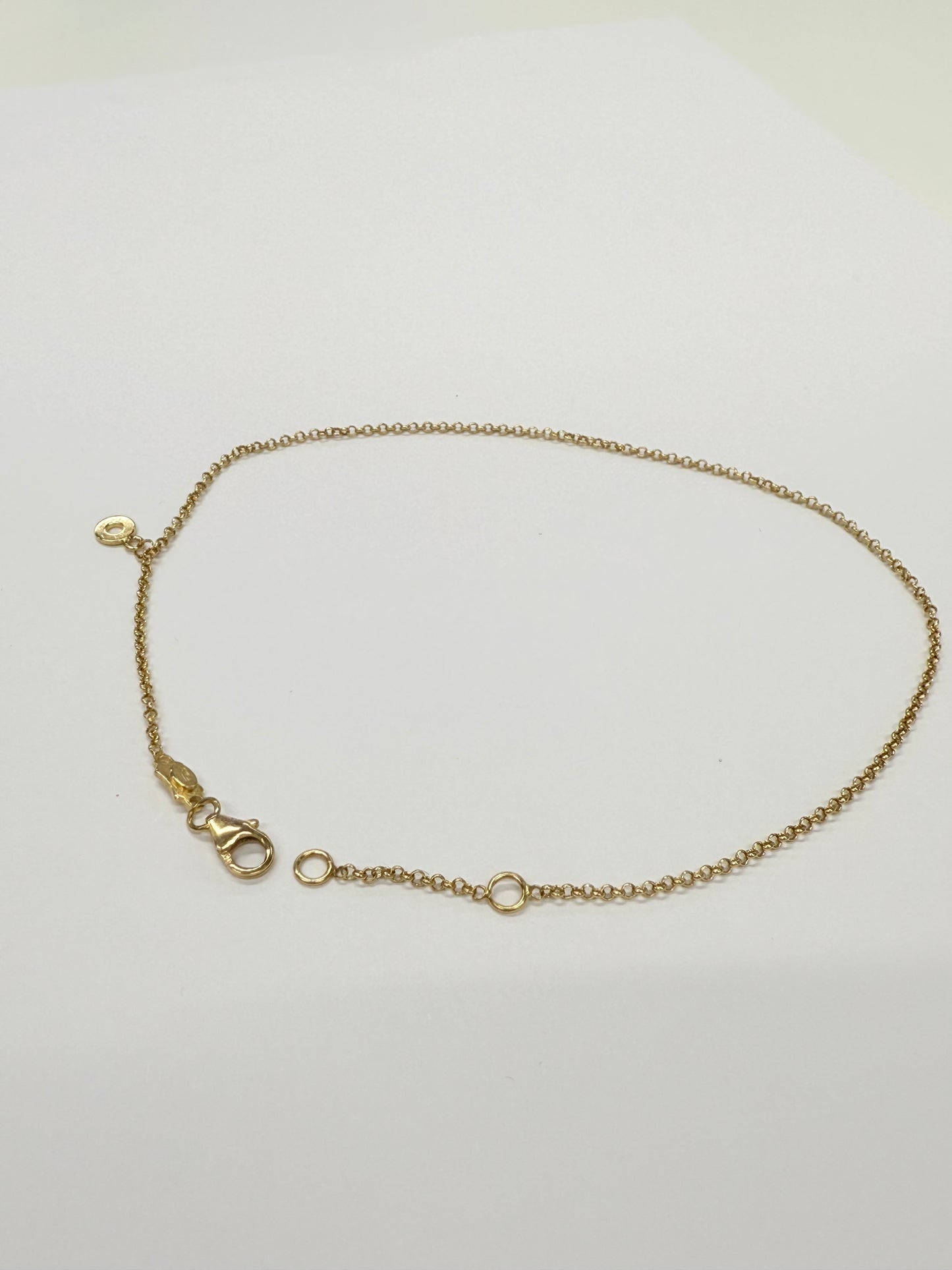 Bracelet Chaîne de cheville en Or Jaune 18k