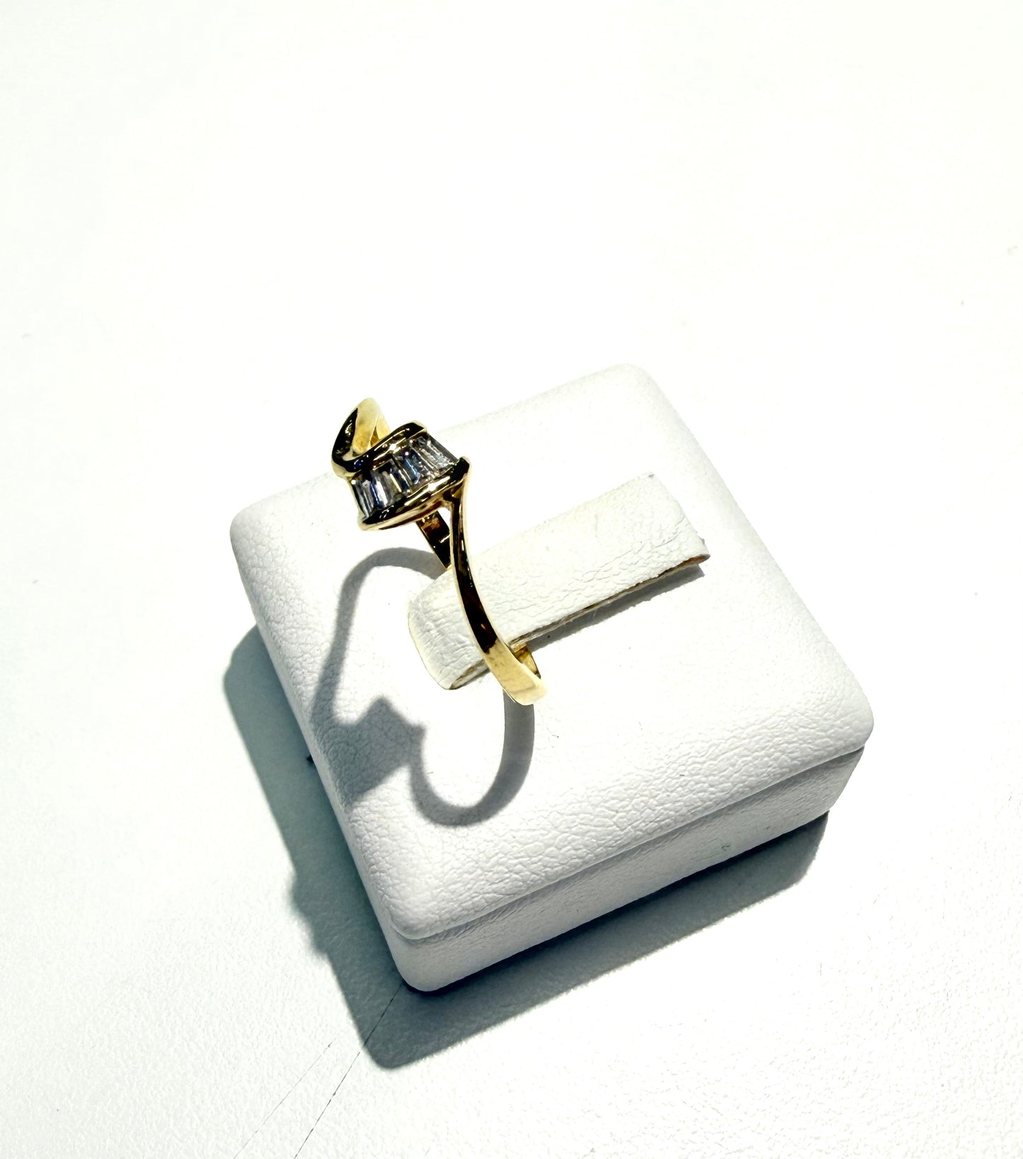 Bague en or jaune 18K Taille-52
