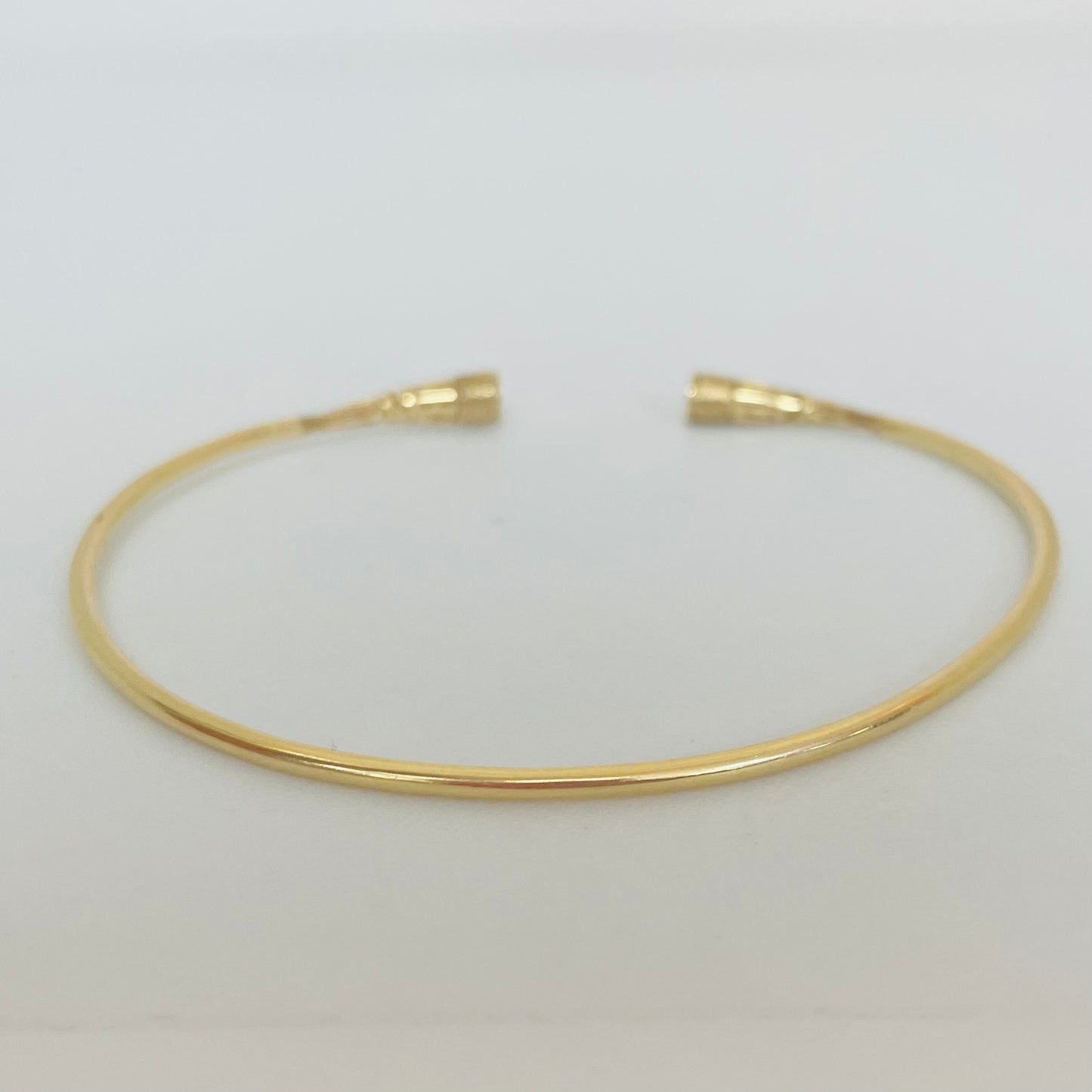 Bracelet Jonc Malgache en Or Jaune 18K