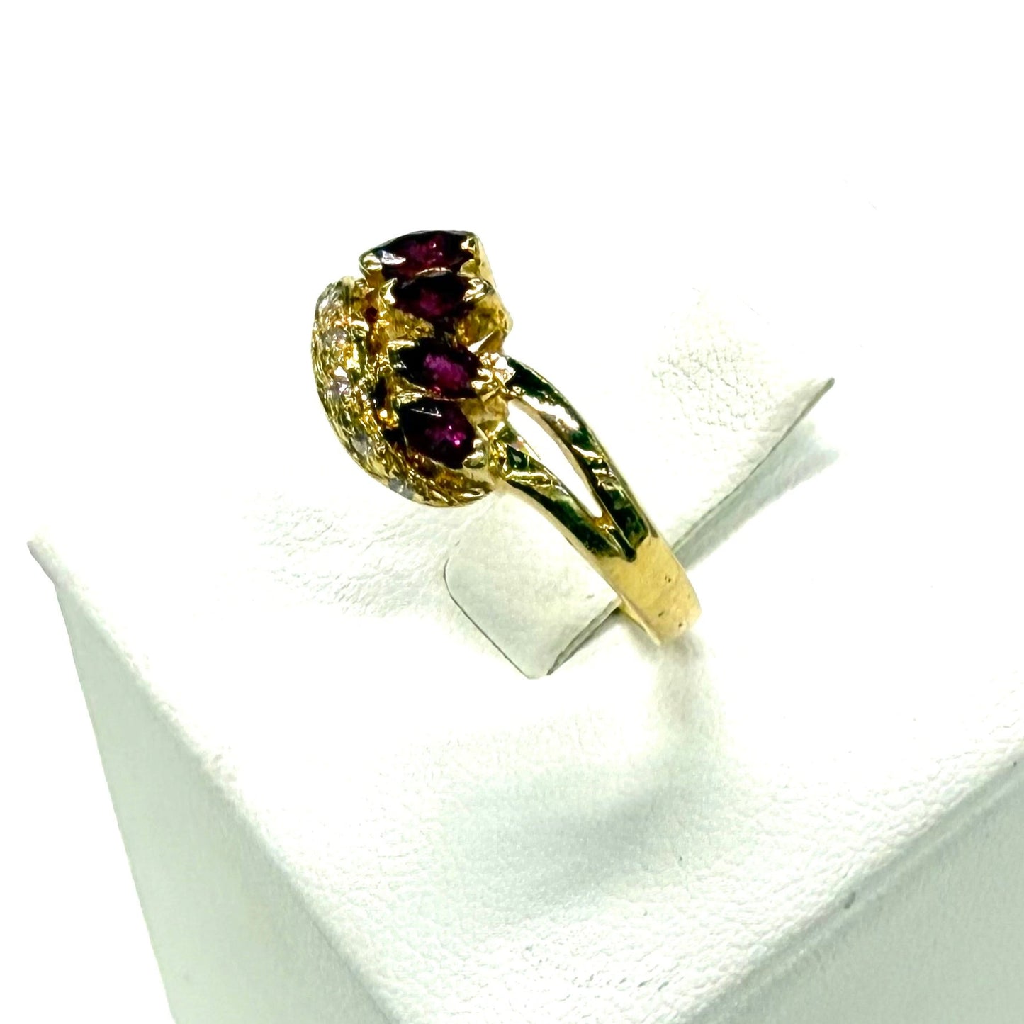 Bague Or Jaune 18k Taille-54