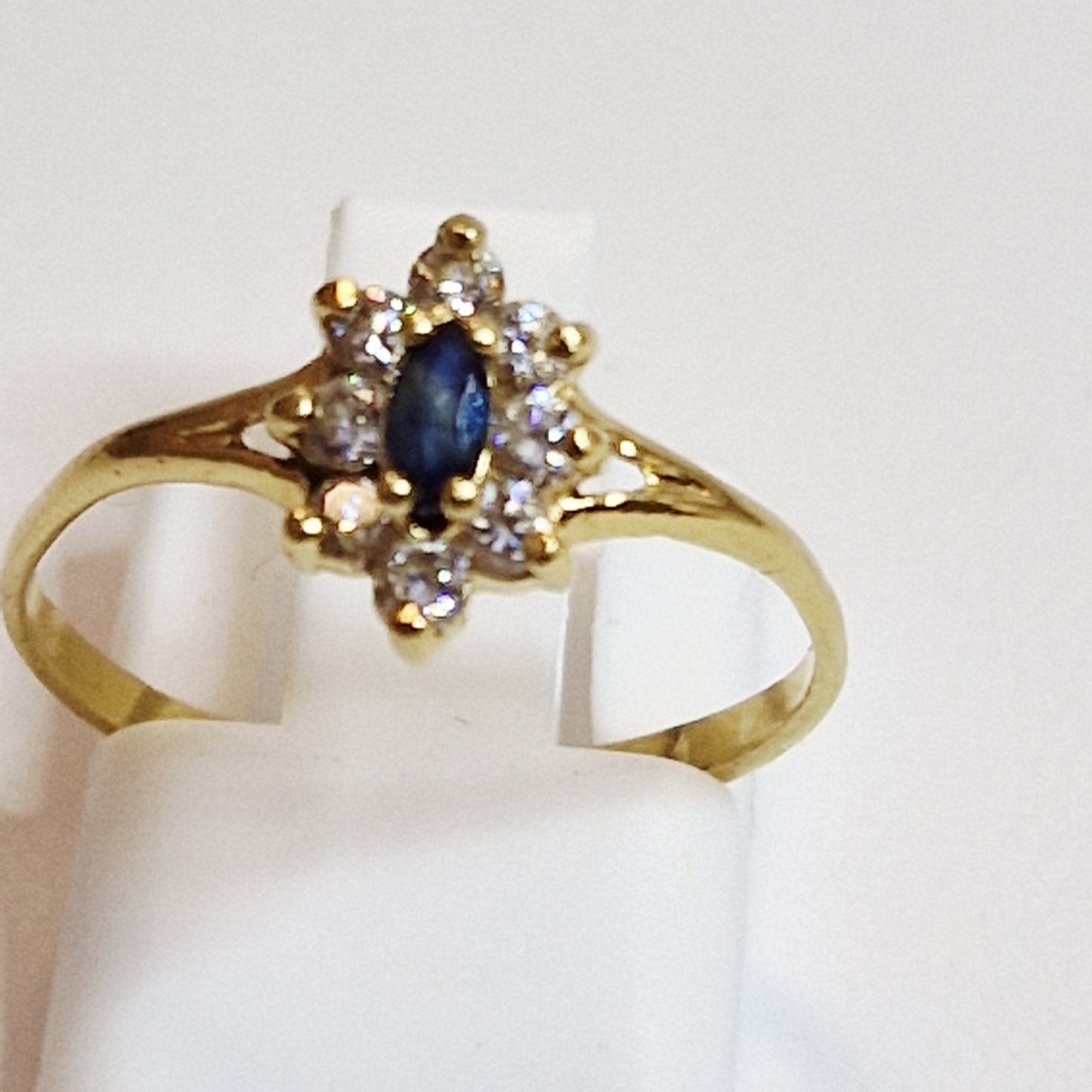 Bague Marguerite en Or Jaune 18K Taille-54