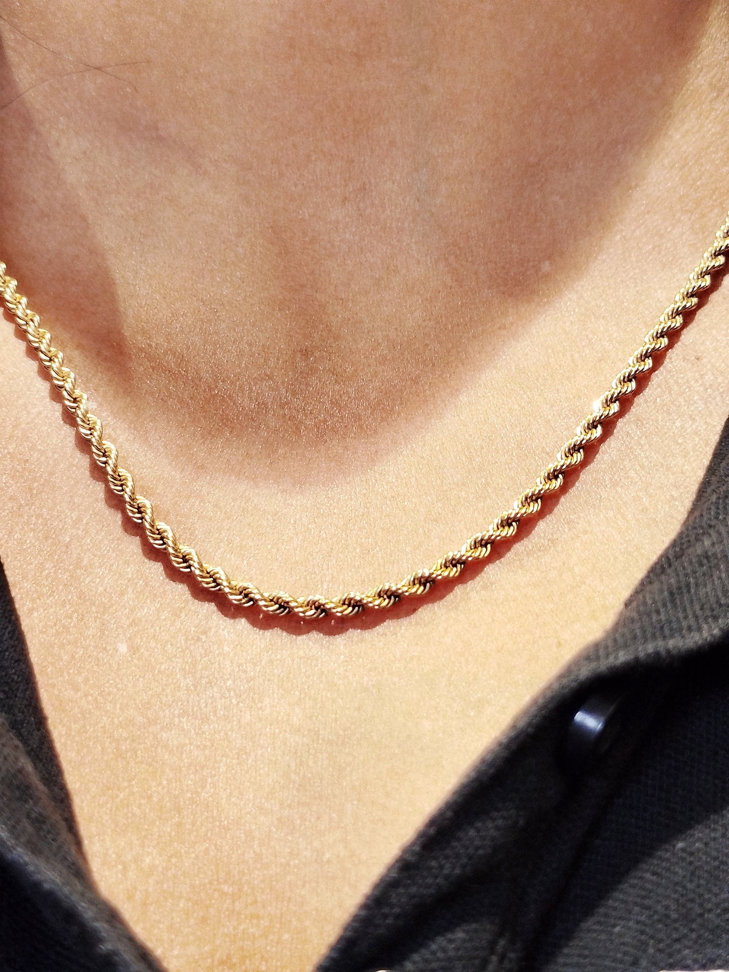 Collier Princesse en Or Jaune 18K 6,39 Grs