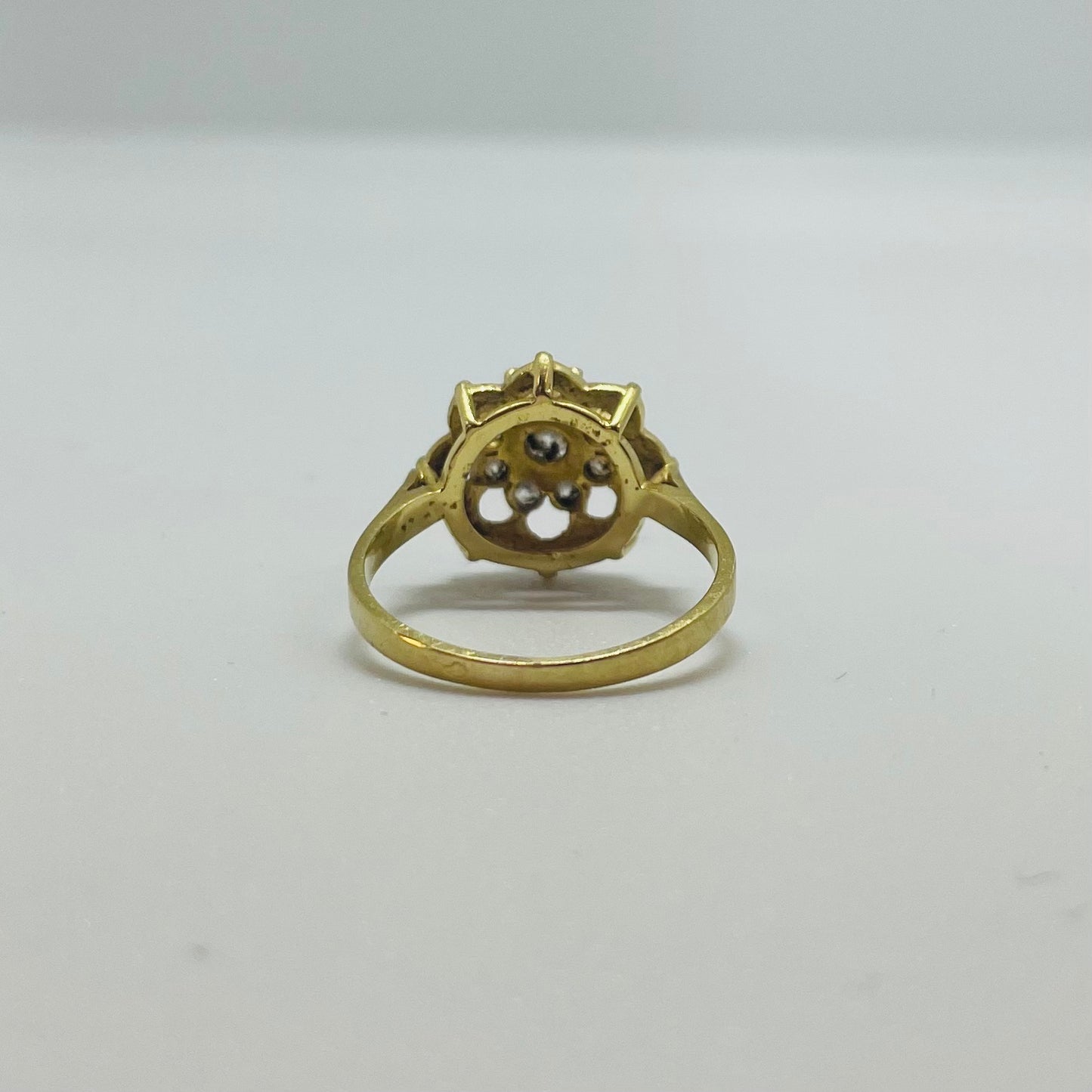 Bague Chou en Or Jaune 18k Taille-56