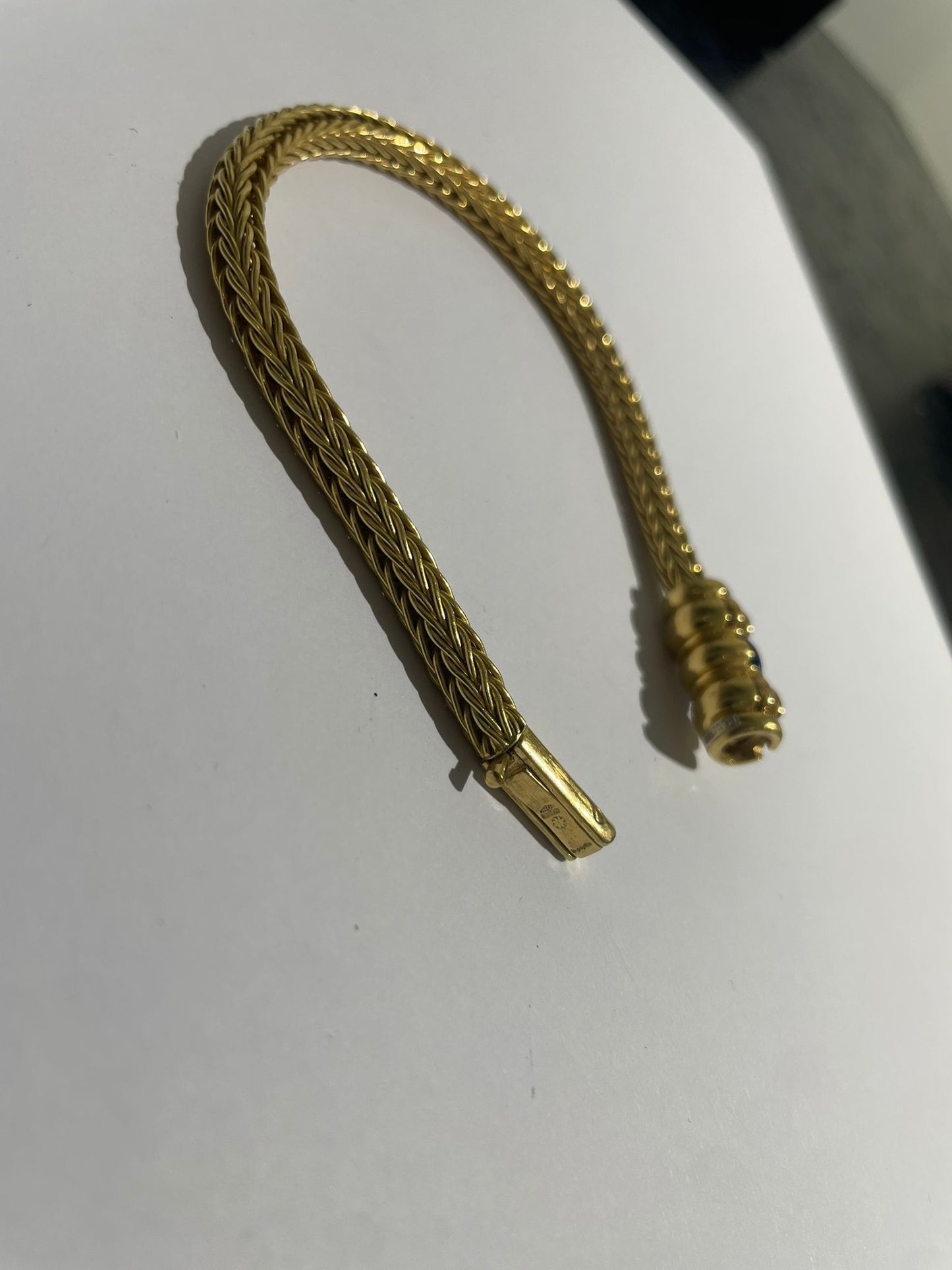 Bracelet en or jaune 18K 40.73 Grs